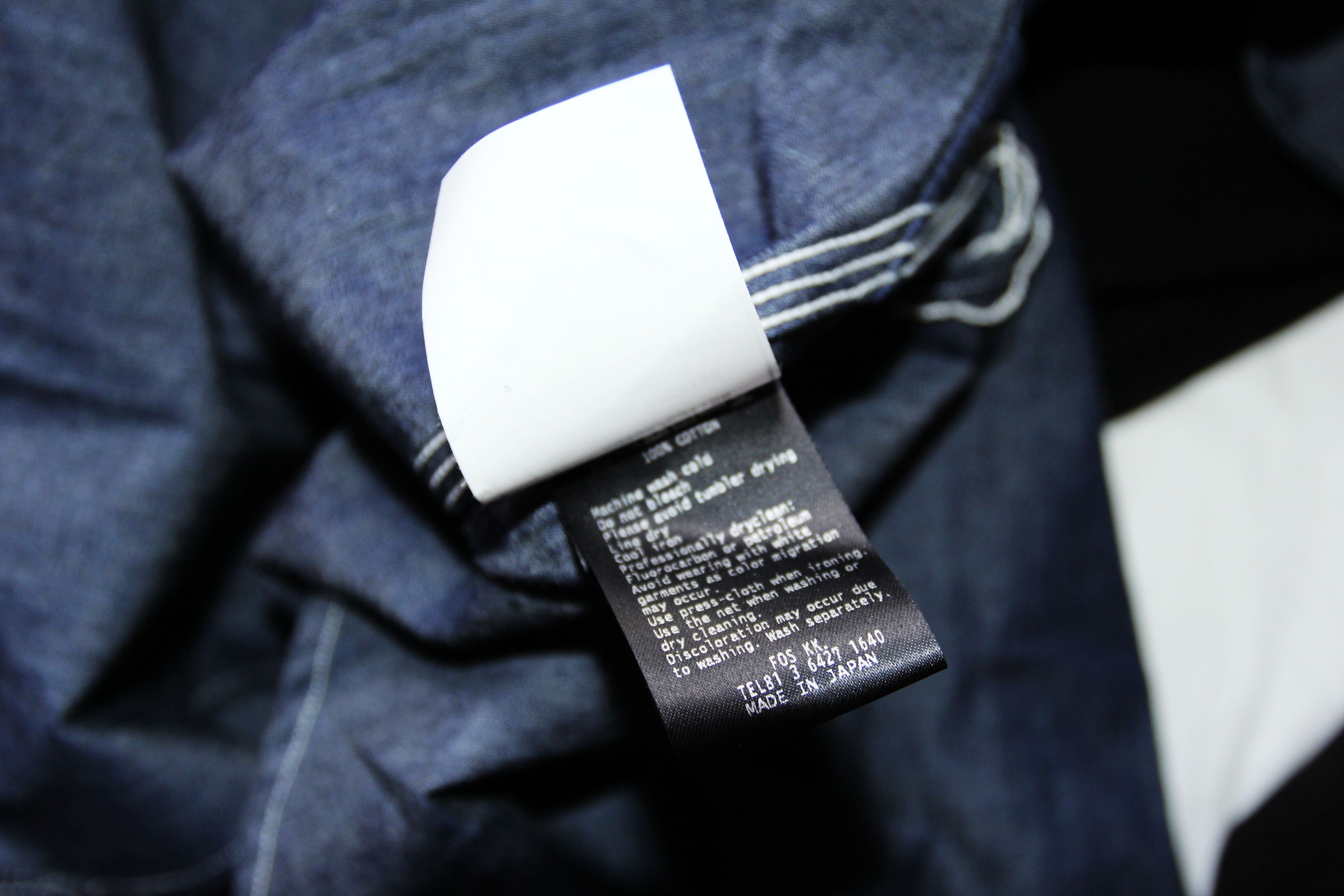 Fumito Ganryu BNWT AW20 FUMITO GANRYU PLEATED DENIM SHIRT 1 Size US S / EU 44-46 / 1 - 11 Thumbnail