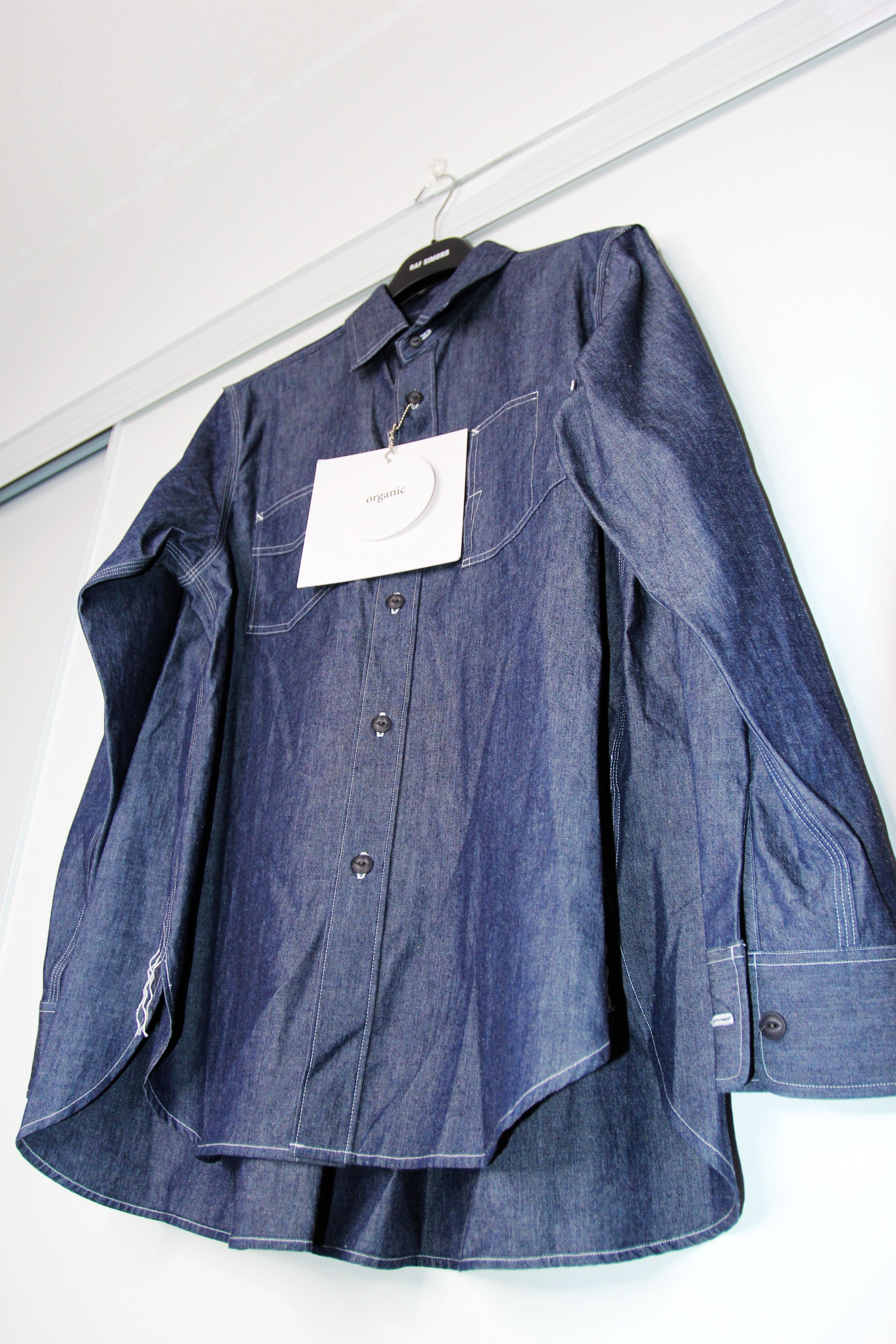 Fumito Ganryu BNWT AW20 FUMITO GANRYU PLEATED DENIM SHIRT 1 Size US S / EU 44-46 / 1 - 6 Thumbnail
