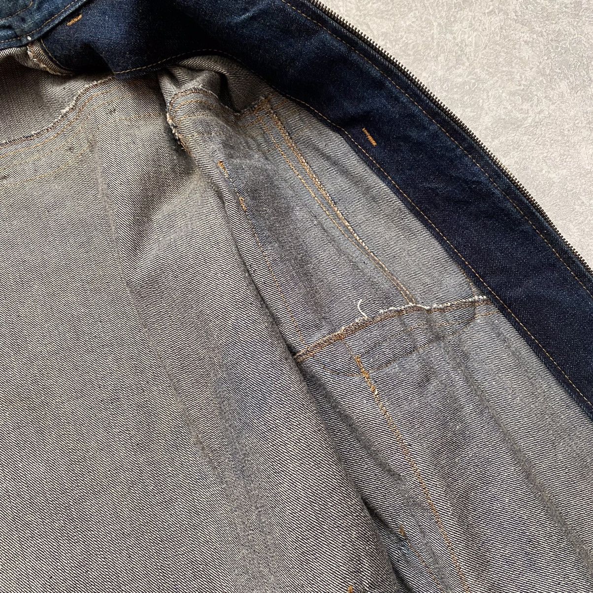 Japanese Brand Vintage Archival Distressed Denim Jacket Size US L / EU 52-54 / 3 - 15 Thumbnail
