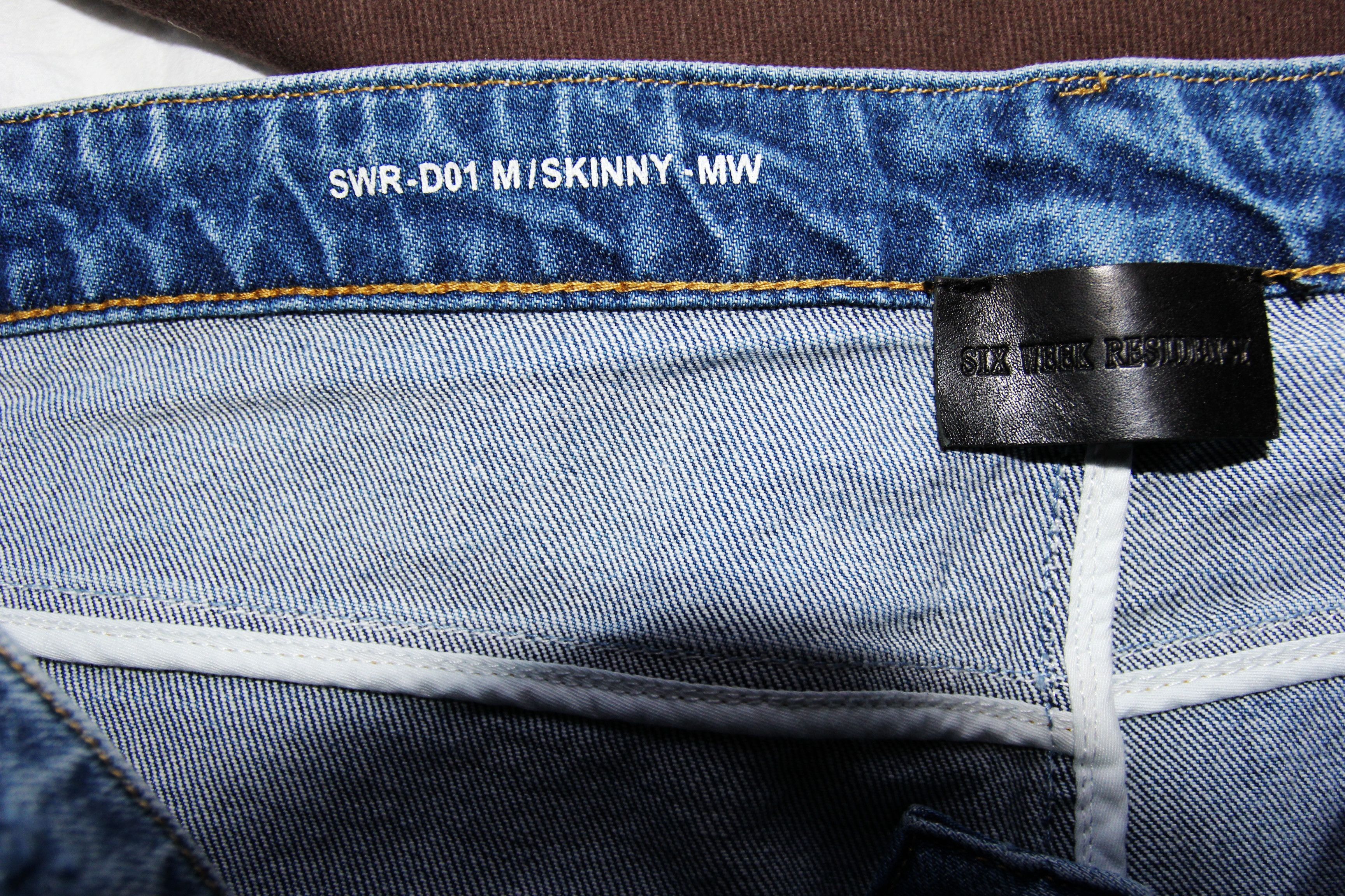Other BNWT AW20 SIX WEEK RESIDENCY DIRTY SKINNY DENIM 38 Size US 38 / EU 54 - 12 Thumbnail