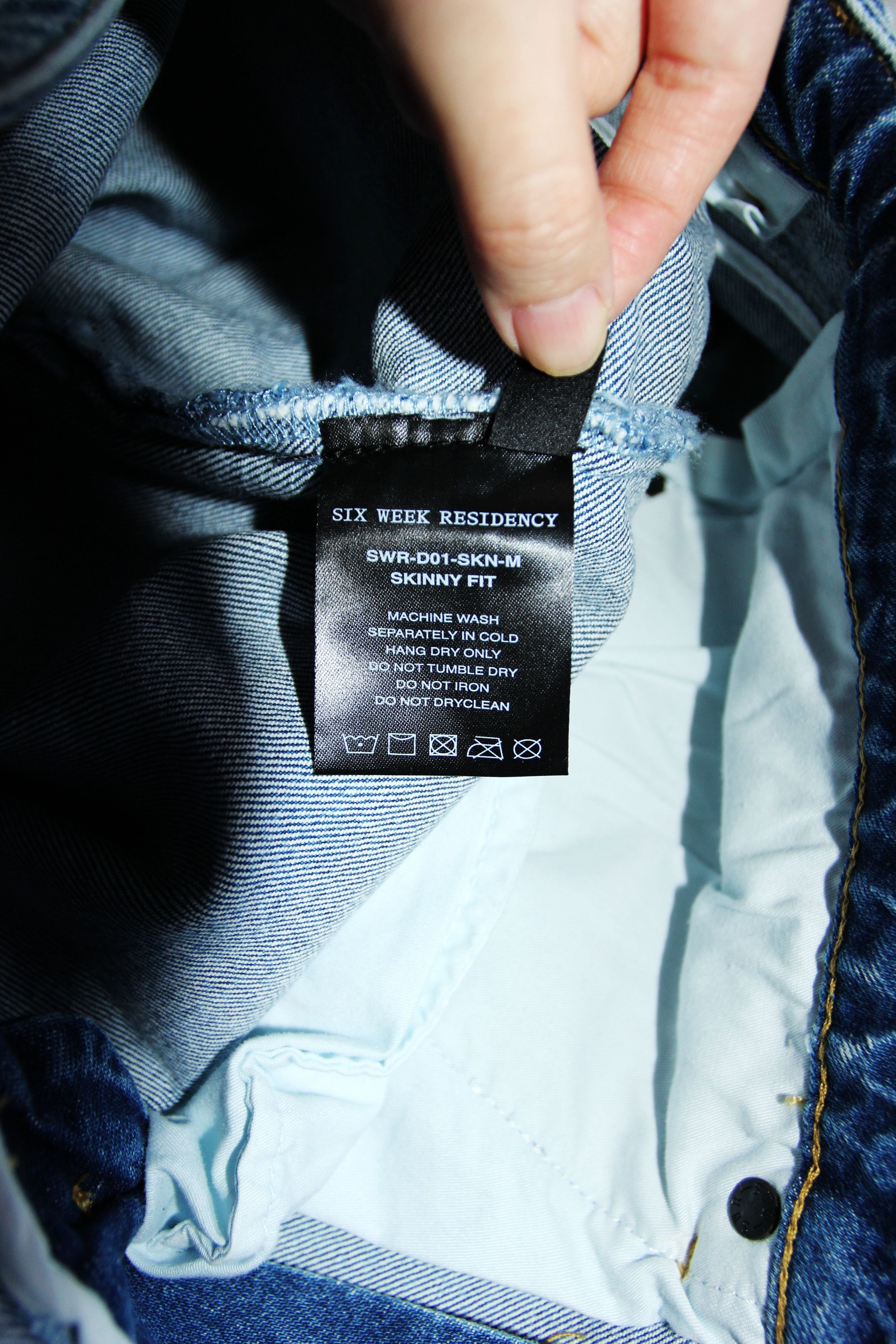 Other BNWT AW20 SIX WEEK RESIDENCY DIRTY SKINNY DENIM 38 Size US 38 / EU 54 - 14 Thumbnail