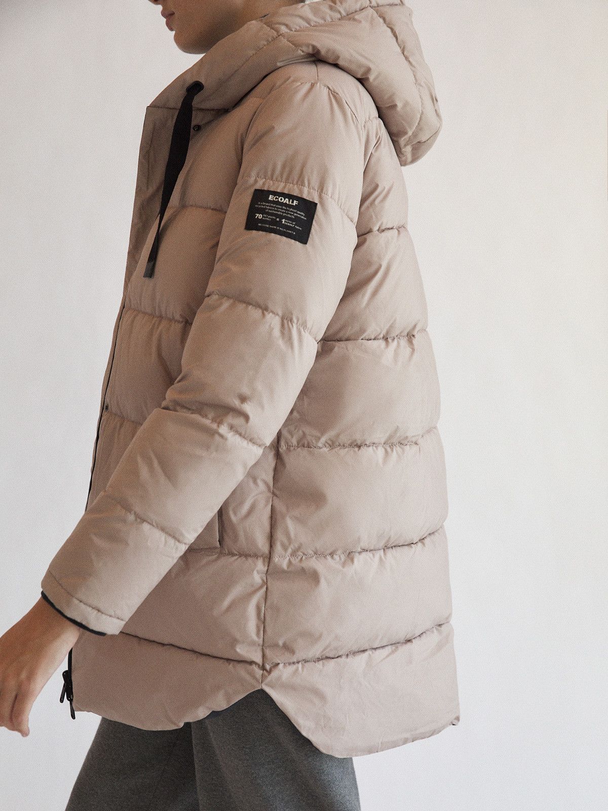 ECOALF BNWT AW21 ECOALF NOIRALF REVERSIBLE PUFFER COAT S Size US S / EU 44-46 / 1 - 12 Thumbnail