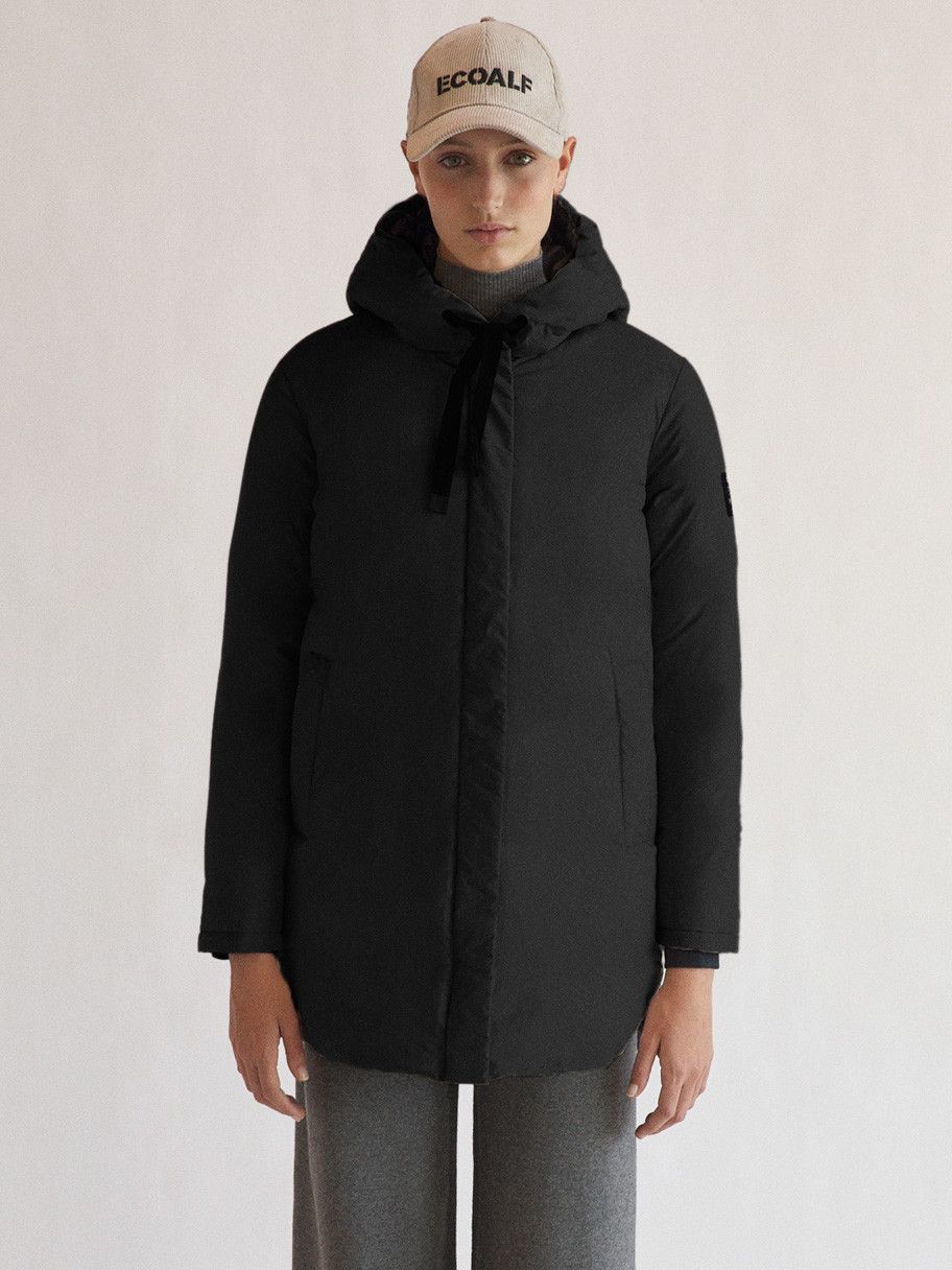 ECOALF BNWT AW21 ECOALF NOIRALF REVERSIBLE PUFFER COAT S Size US S / EU 44-46 / 1 - 13 Thumbnail