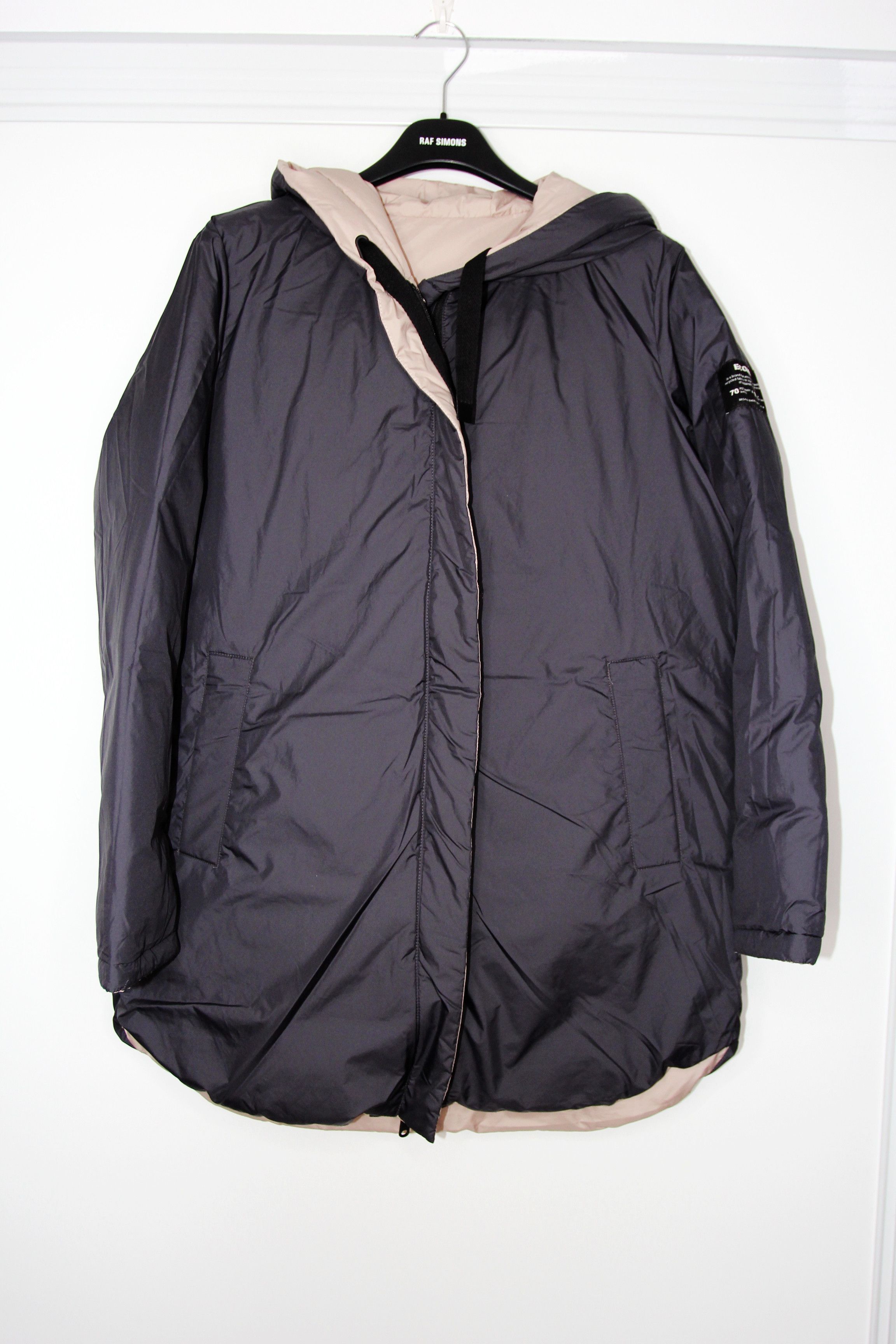 ECOALF BNWT AW21 ECOALF NOIRALF REVERSIBLE PUFFER COAT S Size US S / EU 44-46 / 1 - 2 Thumbnail