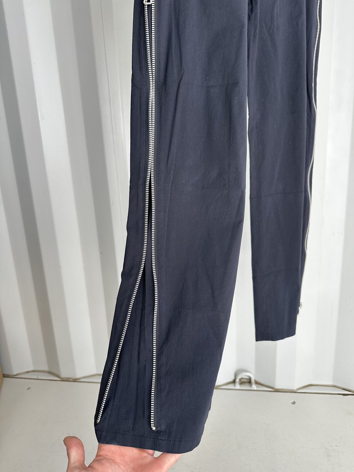 Jean Paul Gaultier Side Zip Wide Leg Trousers Size US 32 / EU 48 - 3 Thumbnail