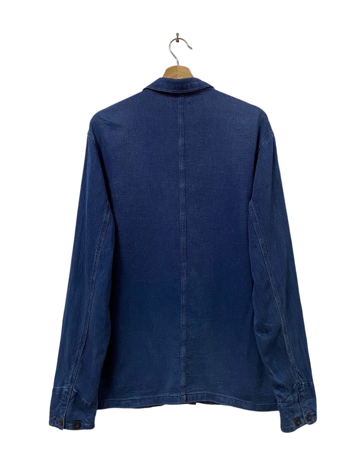 Indigo Vtg Sun Dog Wear Chore Jacket Baja Indigo Dye Size US L / EU 52-54 / 3 - 2 Thumbnail