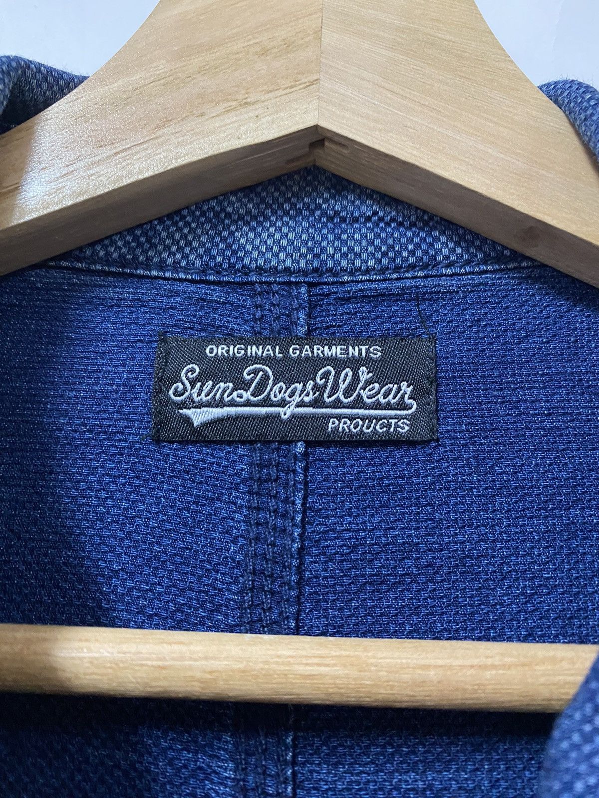 Indigo Vtg Sun Dog Wear Chore Jacket Baja Indigo Dye Size US L / EU 52-54 / 3 - 15 Thumbnail