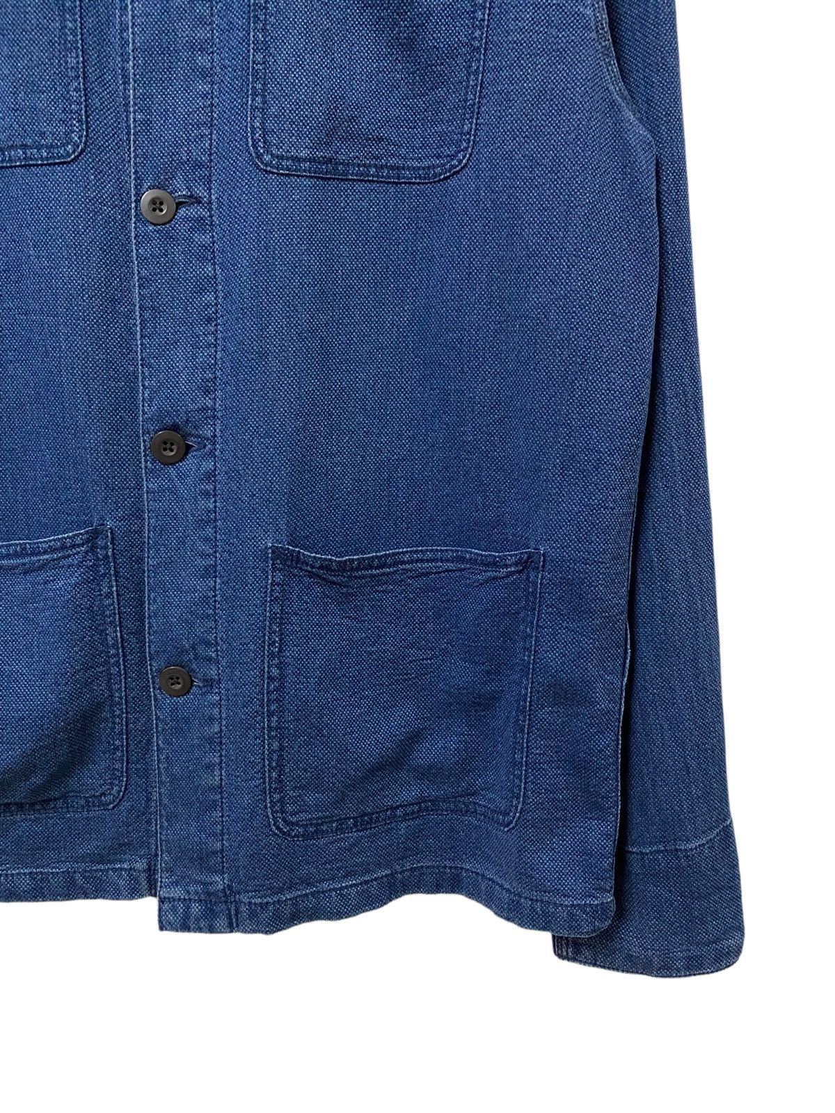 Indigo Vtg Sun Dog Wear Chore Jacket Baja Indigo Dye Size US L / EU 52-54 / 3 - 10 Thumbnail