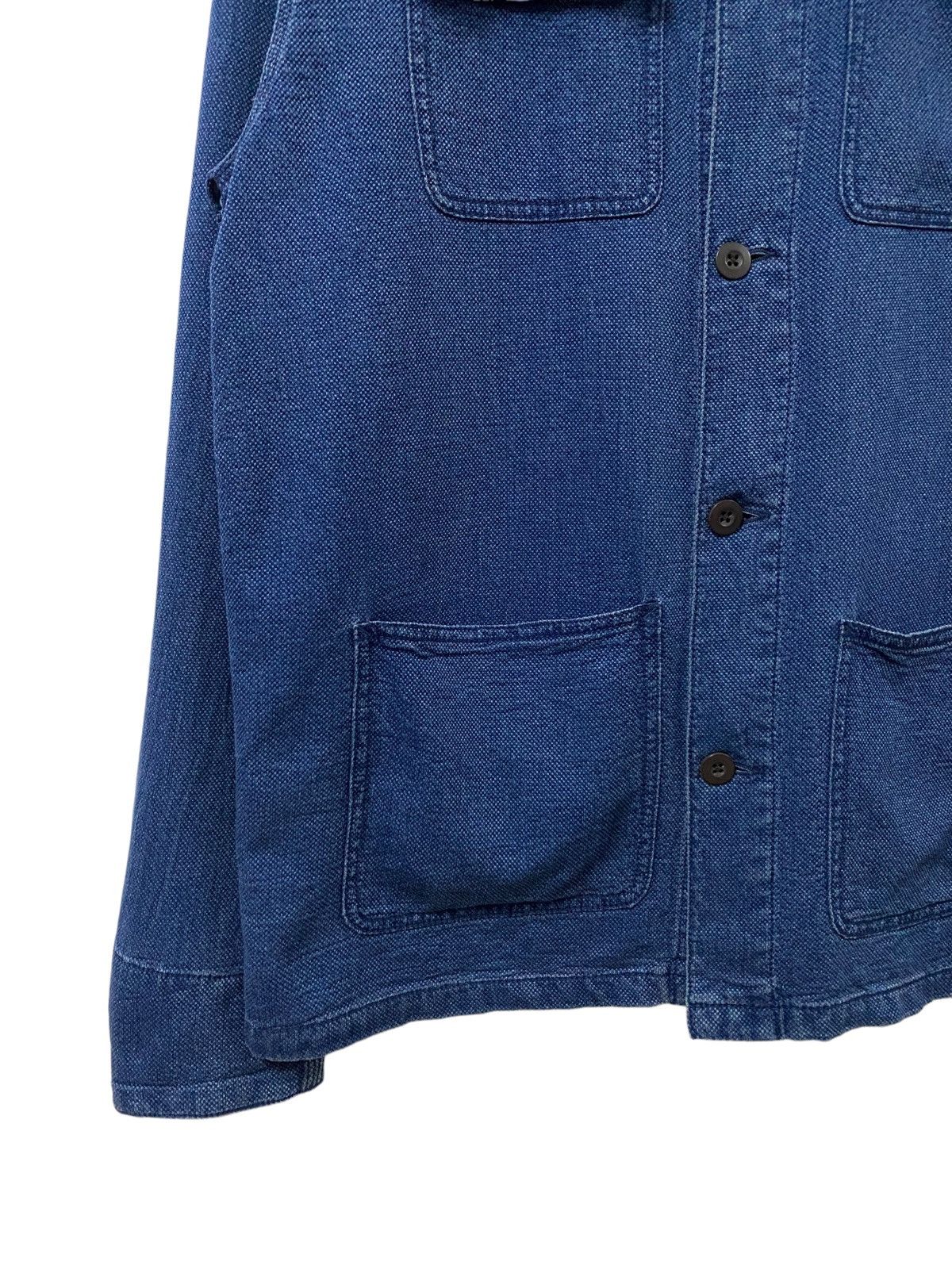 Indigo Vtg Sun Dog Wear Chore Jacket Baja Indigo Dye Size US L / EU 52-54 / 3 - 9 Thumbnail