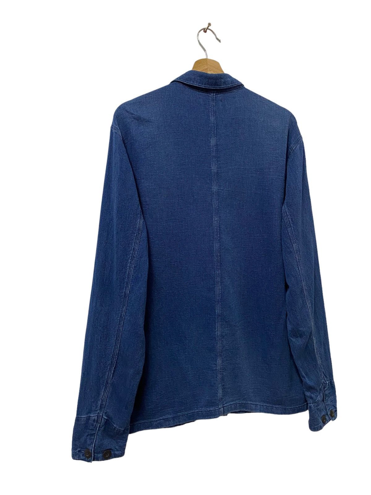 Indigo Vtg Sun Dog Wear Chore Jacket Baja Indigo Dye Size US L / EU 52-54 / 3 - 13 Thumbnail