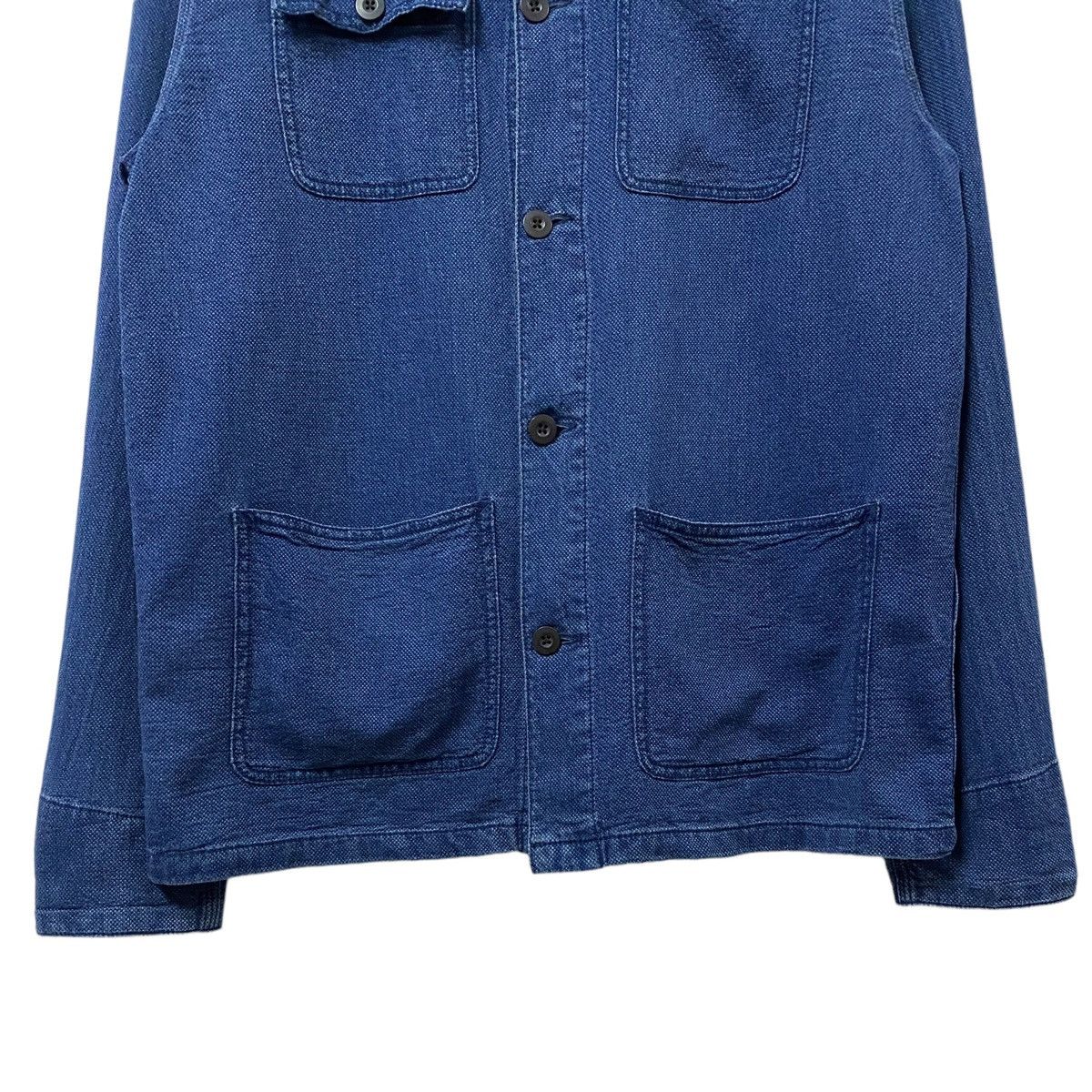 Indigo Vtg Sun Dog Wear Chore Jacket Baja Indigo Dye Size US L / EU 52-54 / 3 - 4 Thumbnail