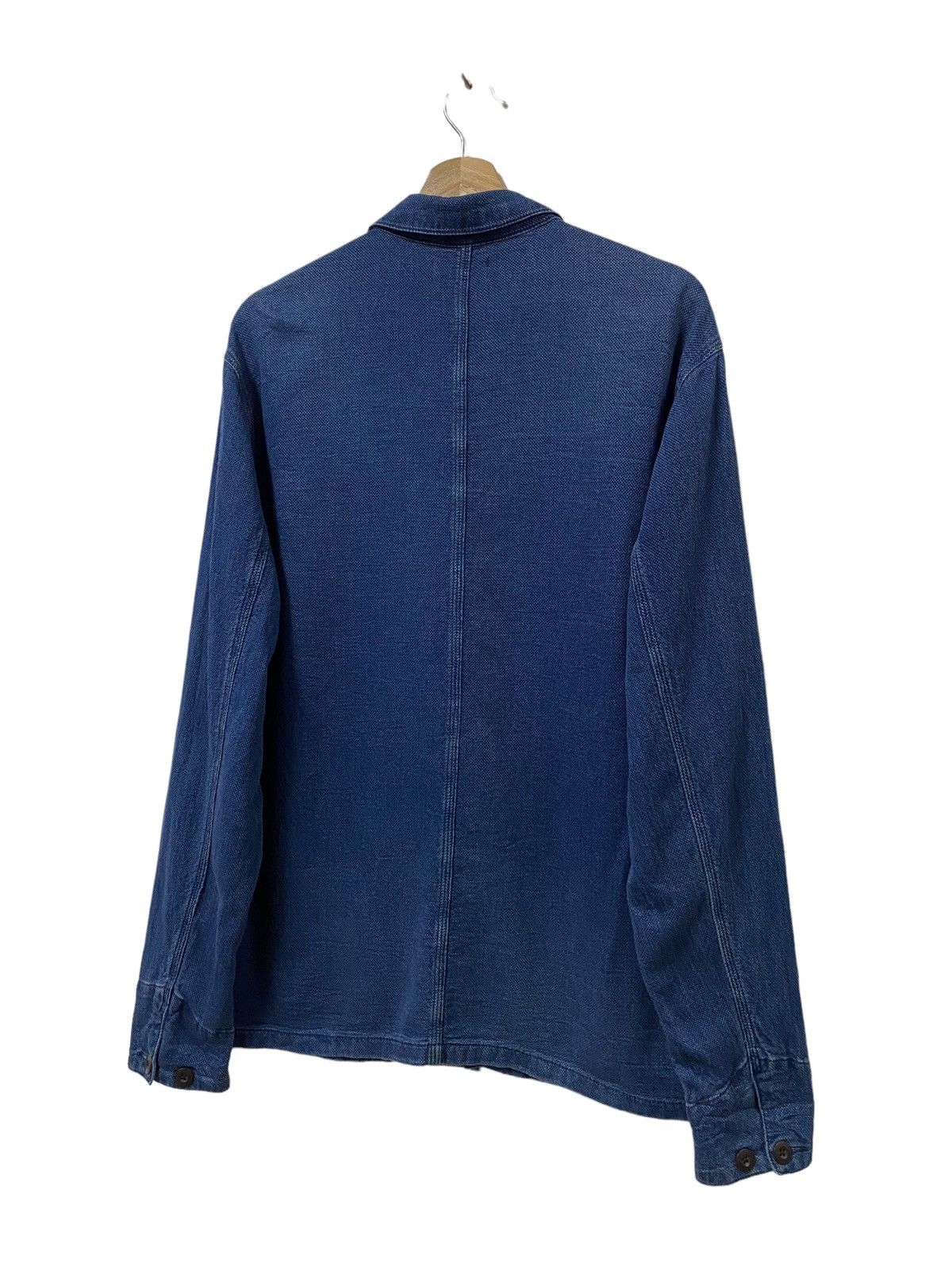 Indigo Vtg Sun Dog Wear Chore Jacket Baja Indigo Dye Size US L / EU 52-54 / 3 - 14 Thumbnail