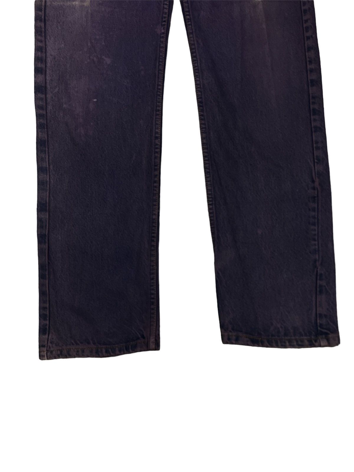 Japanese Brand × Levi's Made & Crafted HOT‼️VINTAGE LEVIS 505 SUN FADED PURPLE DENIM PANT Size US 33 - 3 Thumbnail