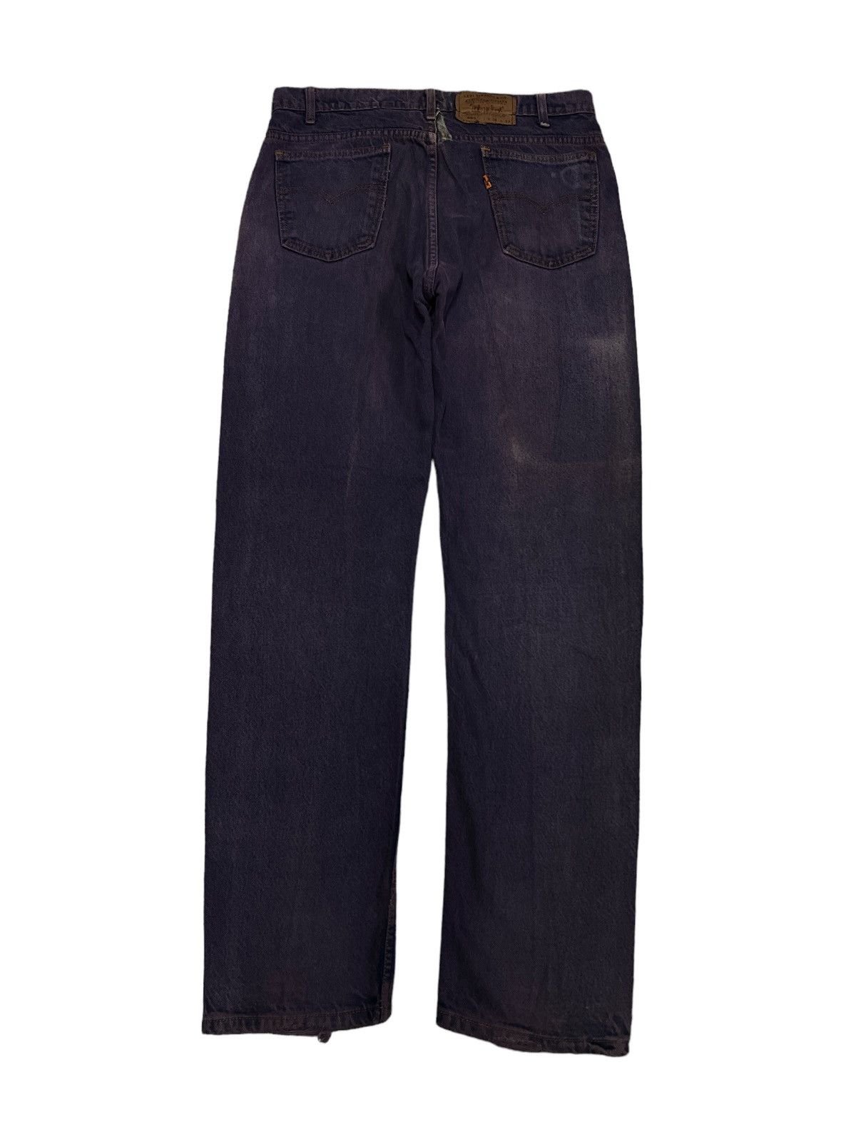 Japanese Brand × Levi's Made & Crafted HOT‼️VINTAGE LEVIS 505 SUN FADED PURPLE DENIM PANT Size US 33 - 5 Thumbnail