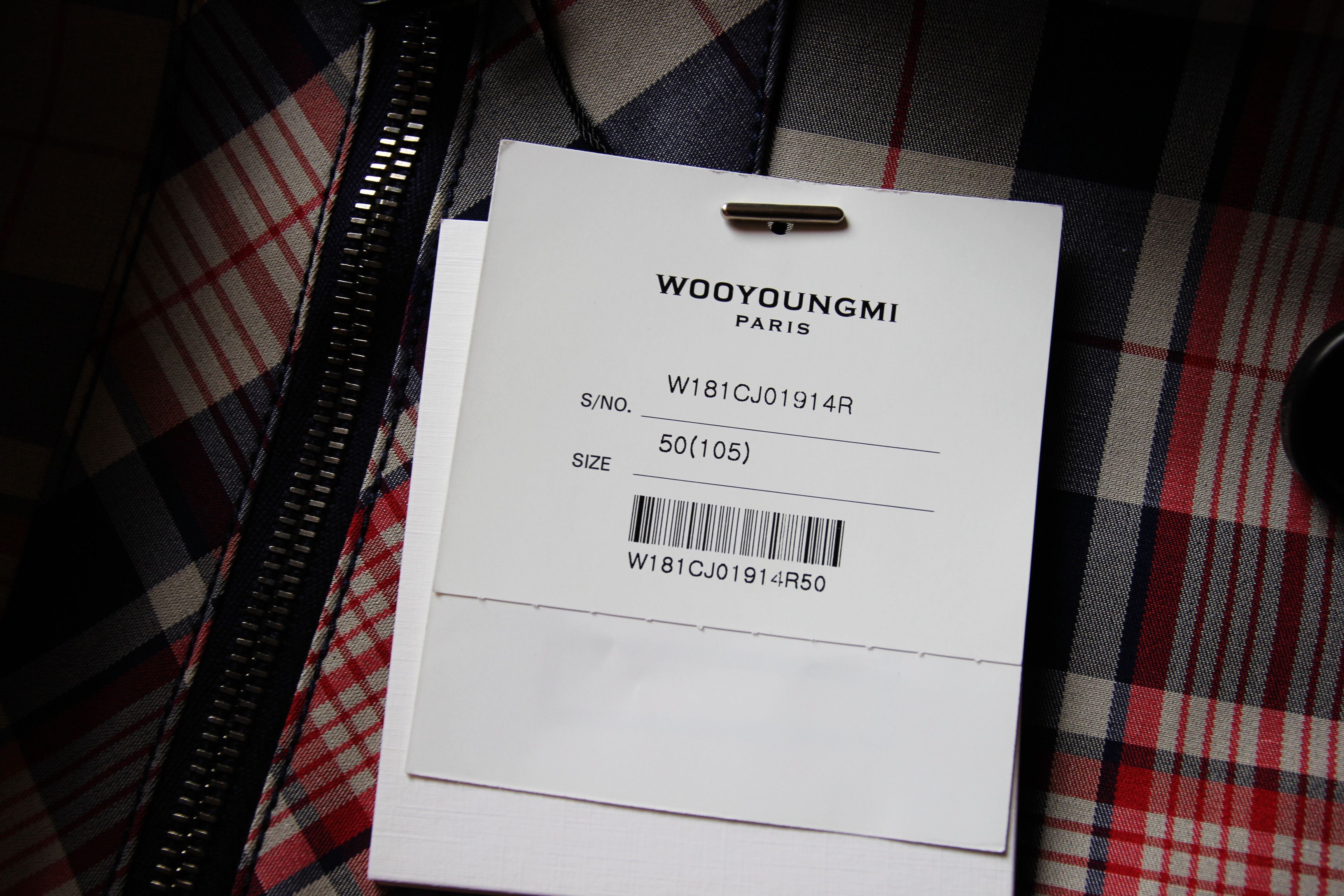 Wooyoungmi BNWT SS18 WOOYOUNGMI UTILITY POCKET CHECKED JACKET 50 Size US M / EU 48-50 / 2 - 16 Thumbnail