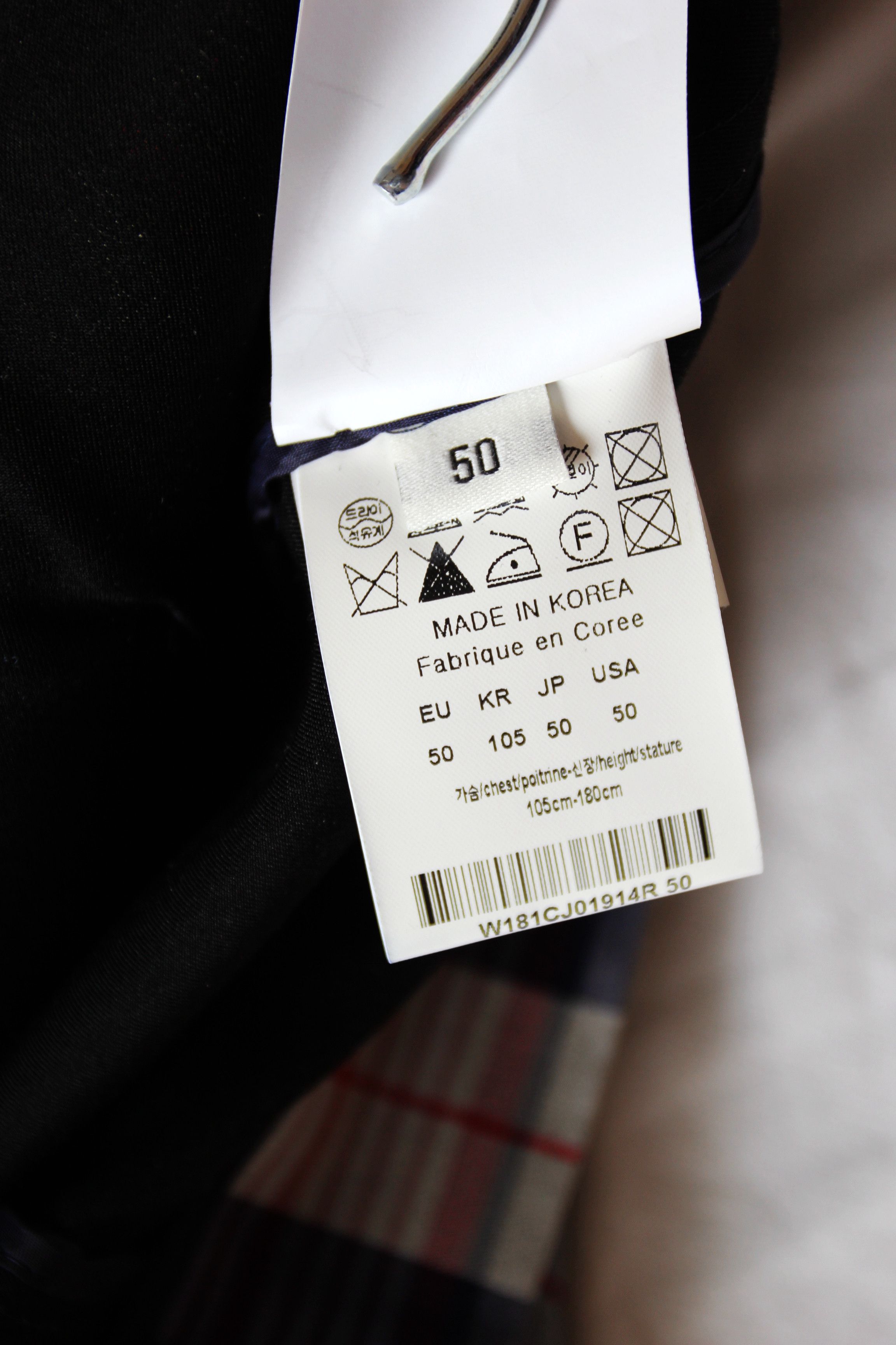 Wooyoungmi BNWT SS18 WOOYOUNGMI UTILITY POCKET CHECKED JACKET 50 Size US M / EU 48-50 / 2 - 18 Thumbnail