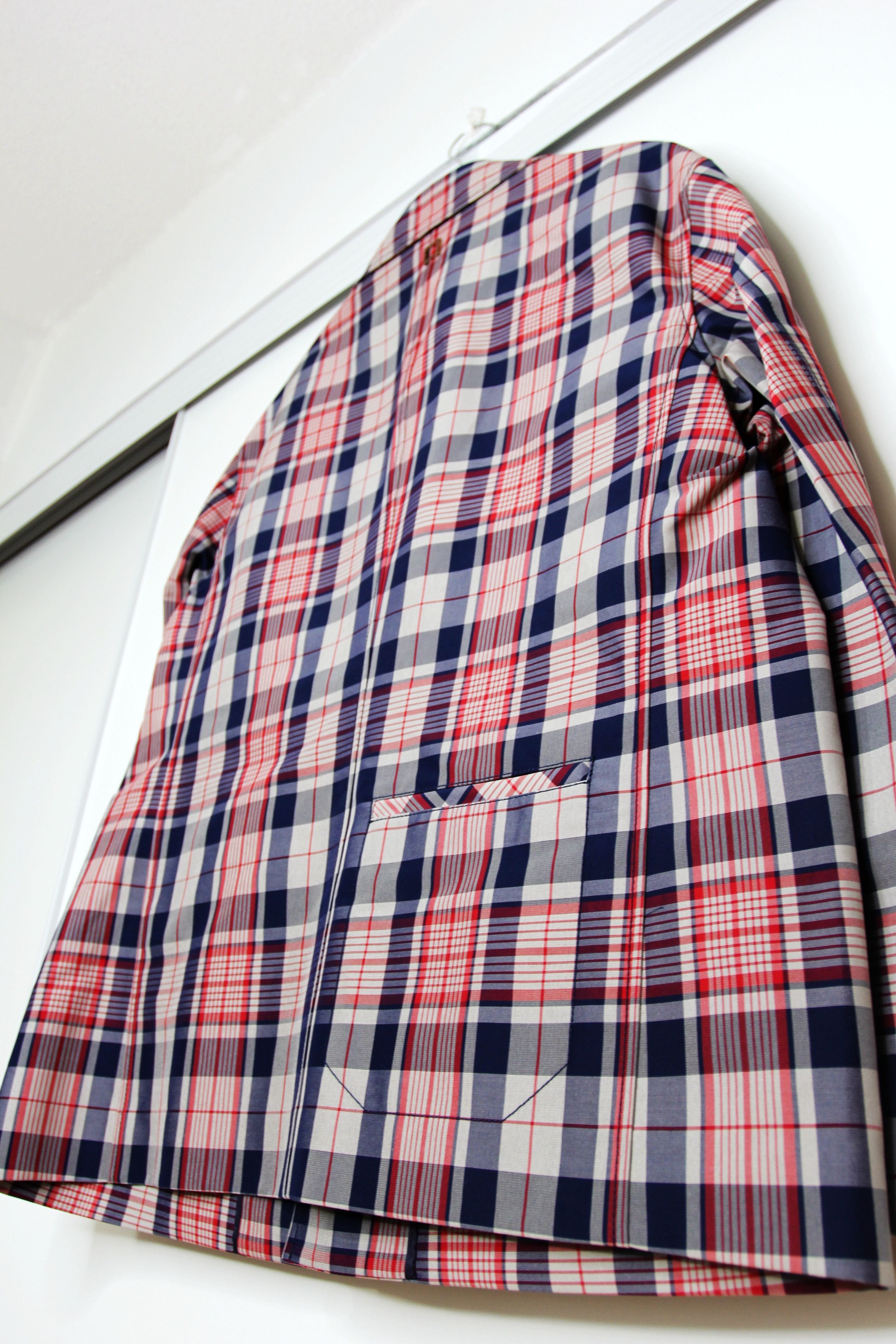 Wooyoungmi BNWT SS18 WOOYOUNGMI UTILITY POCKET CHECKED JACKET 50 Size US M / EU 48-50 / 2 - 10 Thumbnail