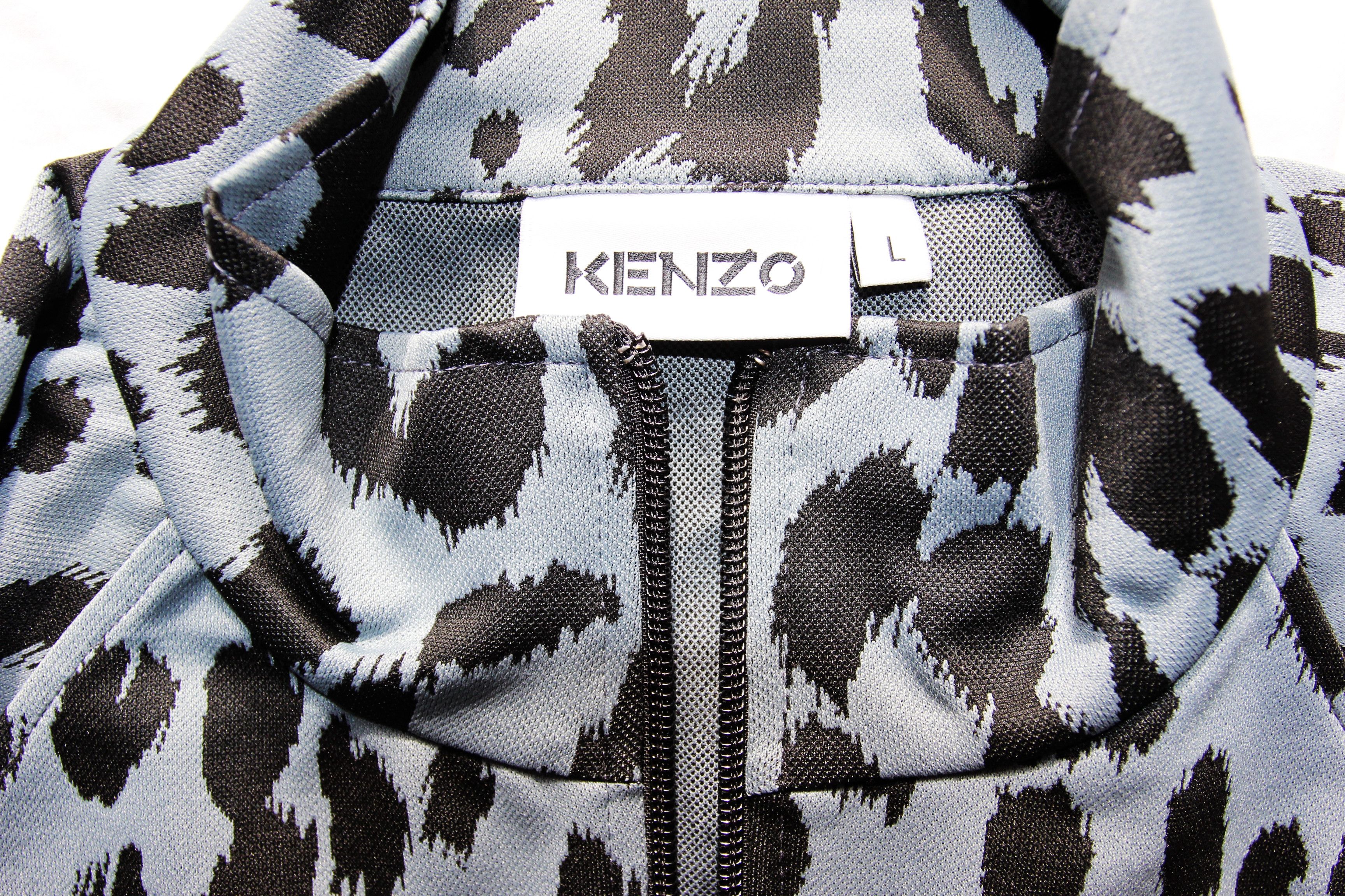 Kenzo BNWT AW20 KENZO LEOPARD JACQUARD JACKET L Size US L / EU 52-54 / 3 - 12 Thumbnail