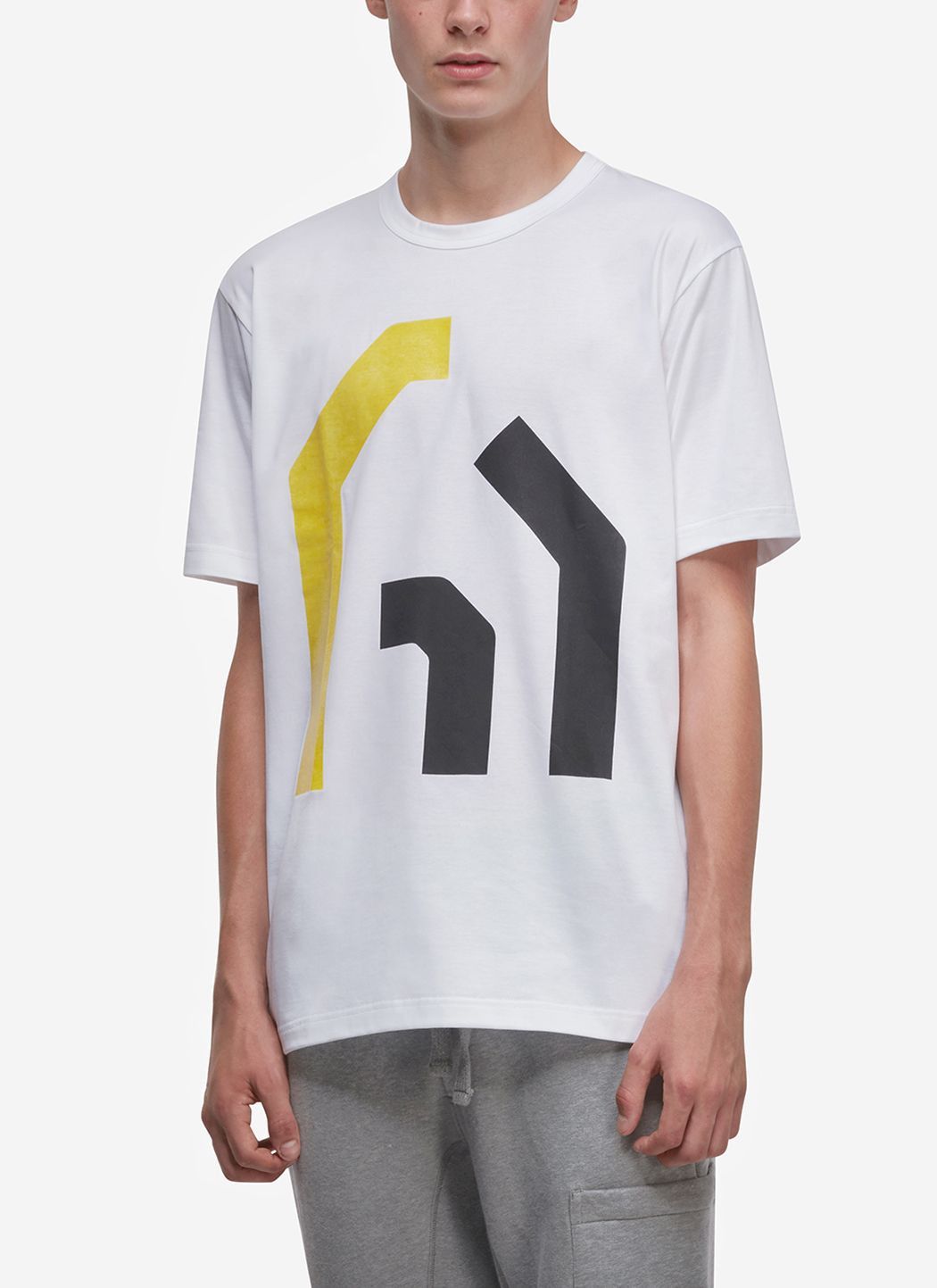Junya Watanabe BNWT AW18 JUNYA WATANABE BLACK AND YELLOW PRINT TSHIRT M Size US M / EU 48-50 / 2 - 12 Thumbnail