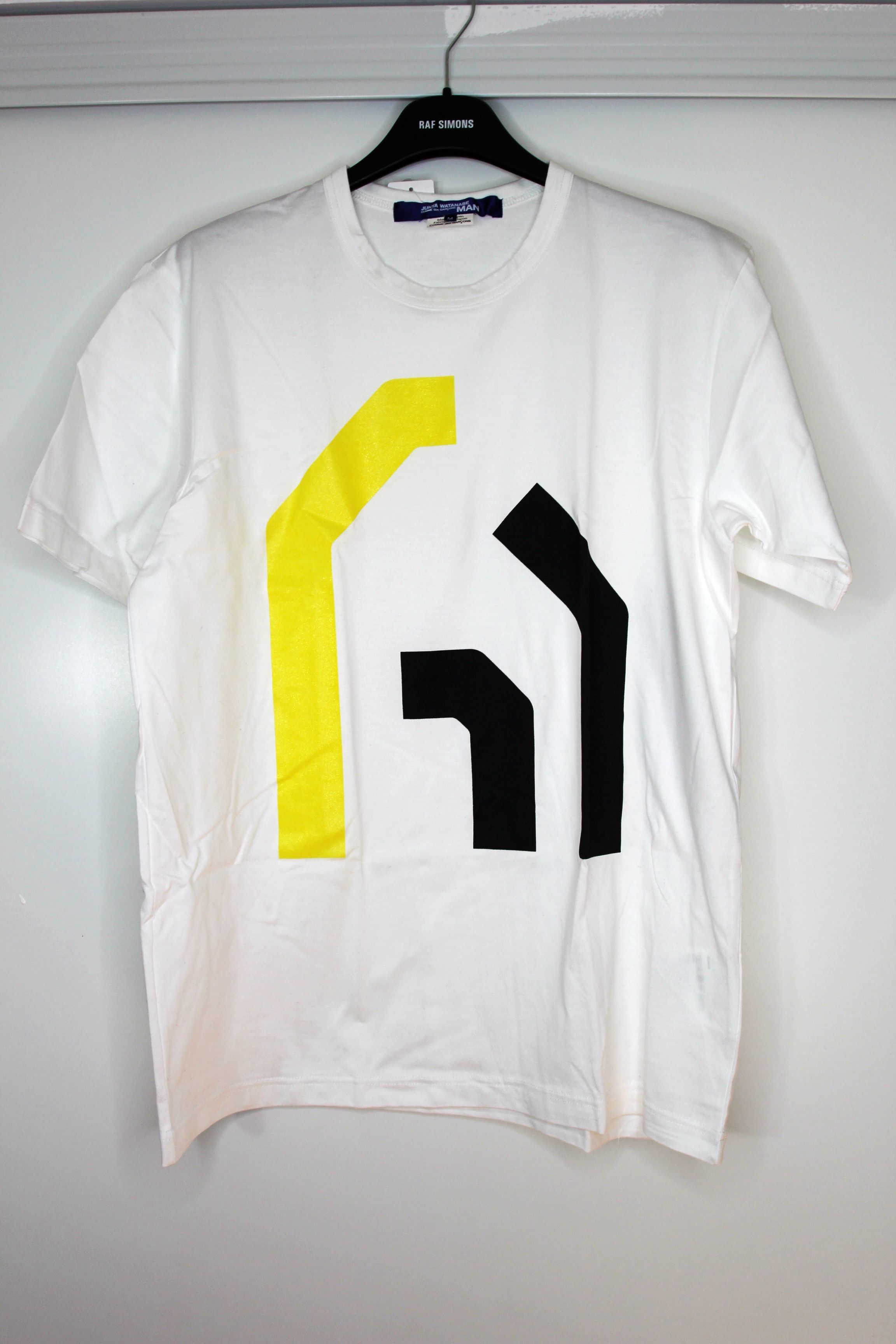 Junya Watanabe BNWT AW18 JUNYA WATANABE BLACK AND YELLOW PRINT TSHIRT M Size US M / EU 48-50 / 2 - 2 Thumbnail