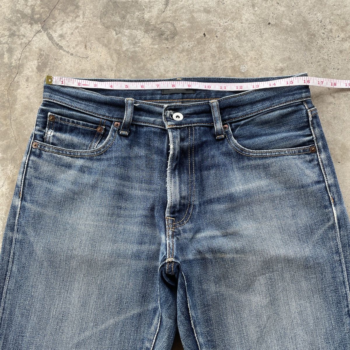 Japanese Brand Japanese Brand Faded Distressed Denim Jeans Pants W32 Size US 32 / EU 48 - 5 Thumbnail