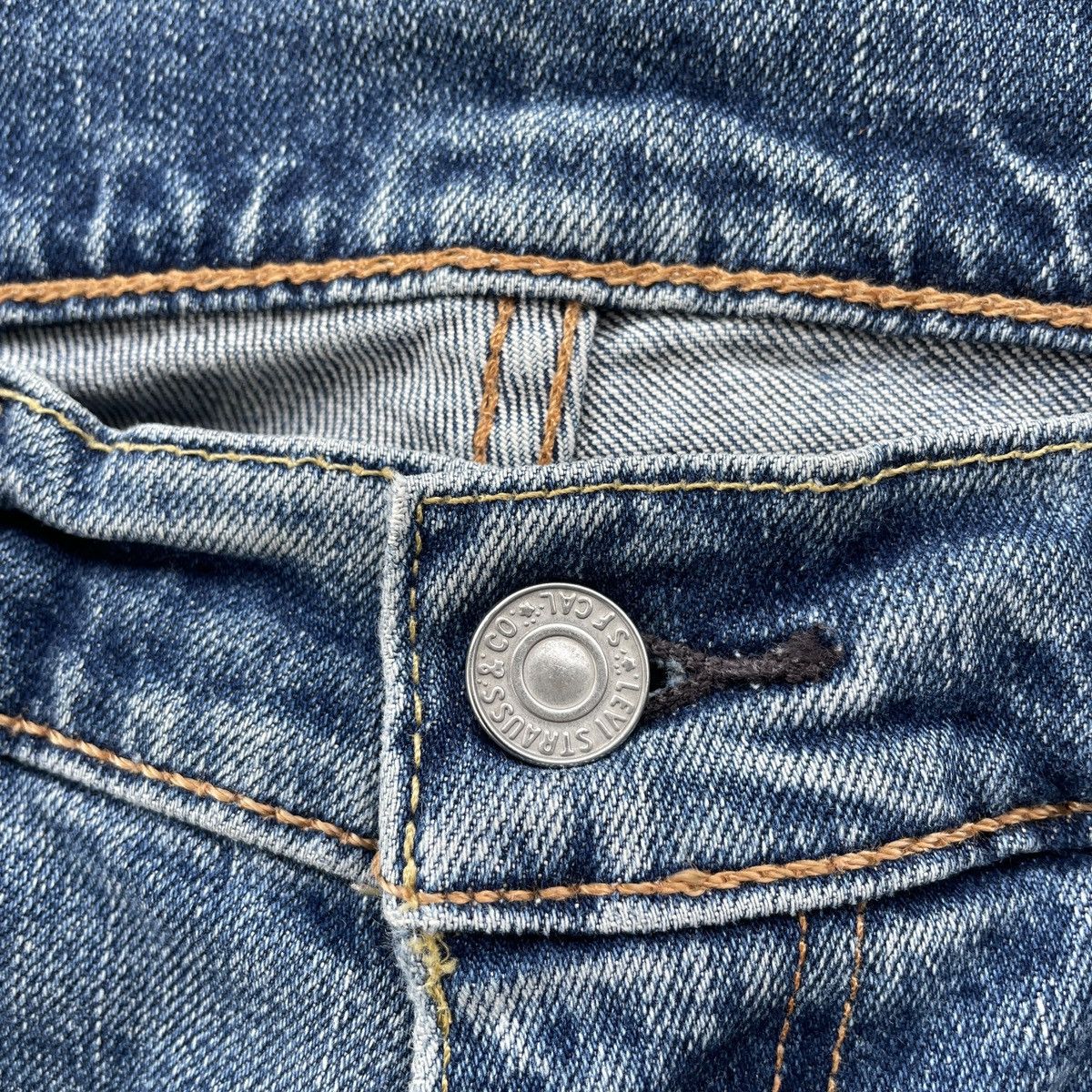 Levi's Vintage Clothing W30x31🔥 Levi’s 569 Faded Denim Jeans Pants Distressed Size US 30 / EU 46 - 6 Thumbnail