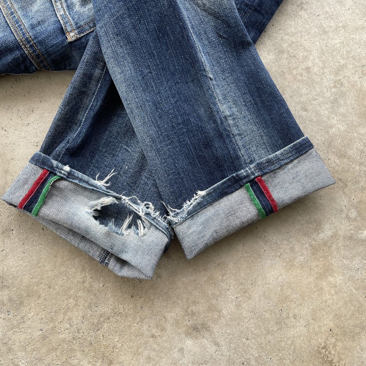 Armani Vintage Armani Jeans Made In Italy Faded Rusty Denim Pants Size US 30 / EU 46 - 13 Thumbnail