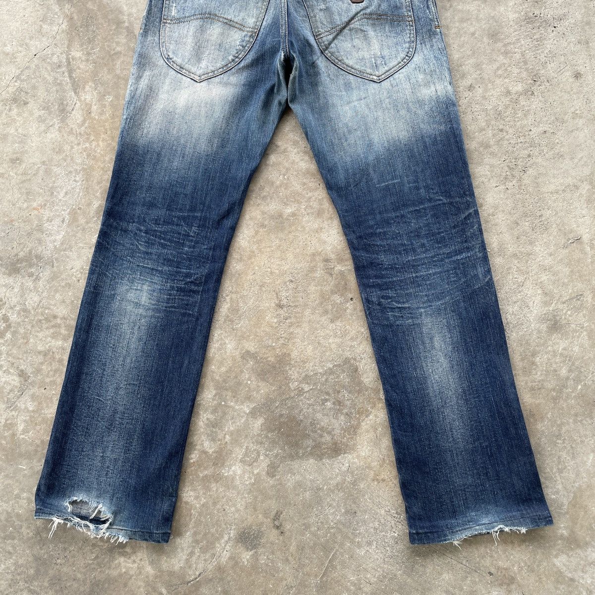 Armani Vintage Armani Jeans Made In Italy Faded Rusty Denim Pants Size US 30 / EU 46 - 16 Thumbnail