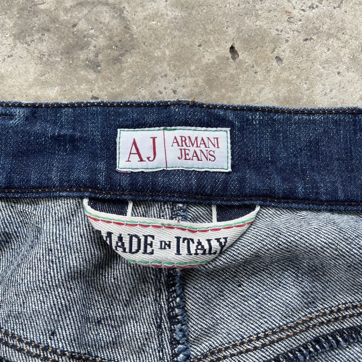 Armani Vintage Armani Jeans Made In Italy Faded Rusty Denim Pants Size US 30 / EU 46 - 8 Thumbnail