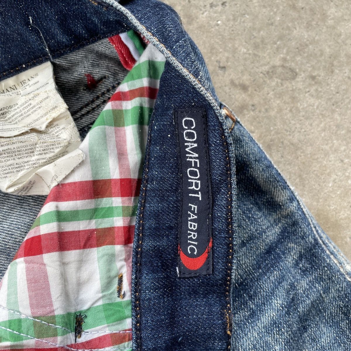 Armani Vintage Armani Jeans Made In Italy Faded Rusty Denim Pants Size US 30 / EU 46 - 10 Thumbnail