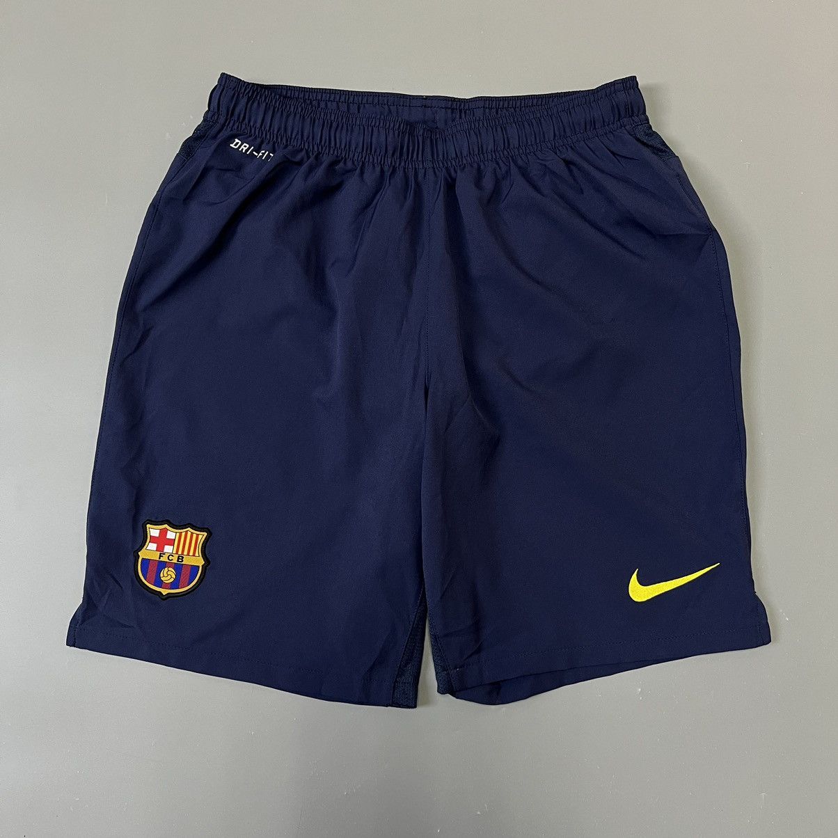 Nike Nike F.C Barcelona Dri Fit men’s shorts y2k navy Size US 32 / EU 48 - 1 Thumbnail