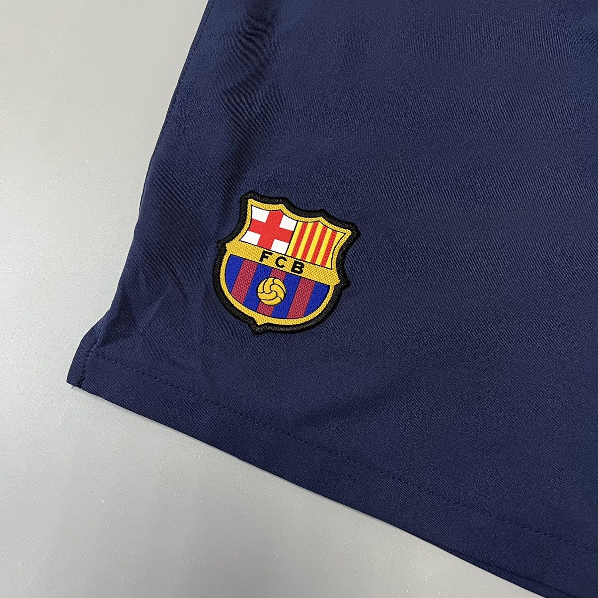 Nike Nike F.C Barcelona Dri Fit men’s shorts y2k navy Size US 32 / EU 48 - 4 Thumbnail