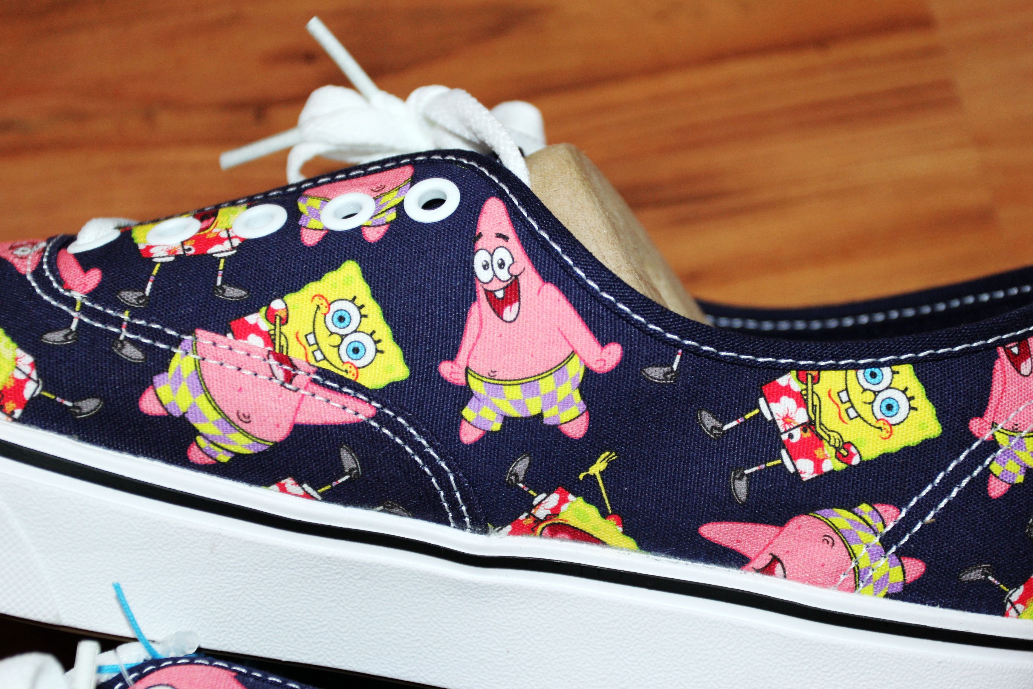 Vans BNWT SS21 VANS x SPONGEBOB COMFYCUSH AUTHENT SNEAKERS 44 Size US 10.5 / EU 43-44 - 4 Thumbnail