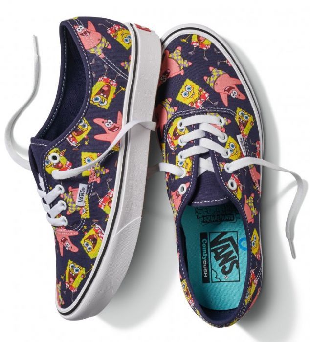 Vans BNWT SS21 VANS x SPONGEBOB COMFYCUSH AUTHENT SNEAKERS 44 Size US 10.5 / EU 43-44 - 1 Thumbnail
