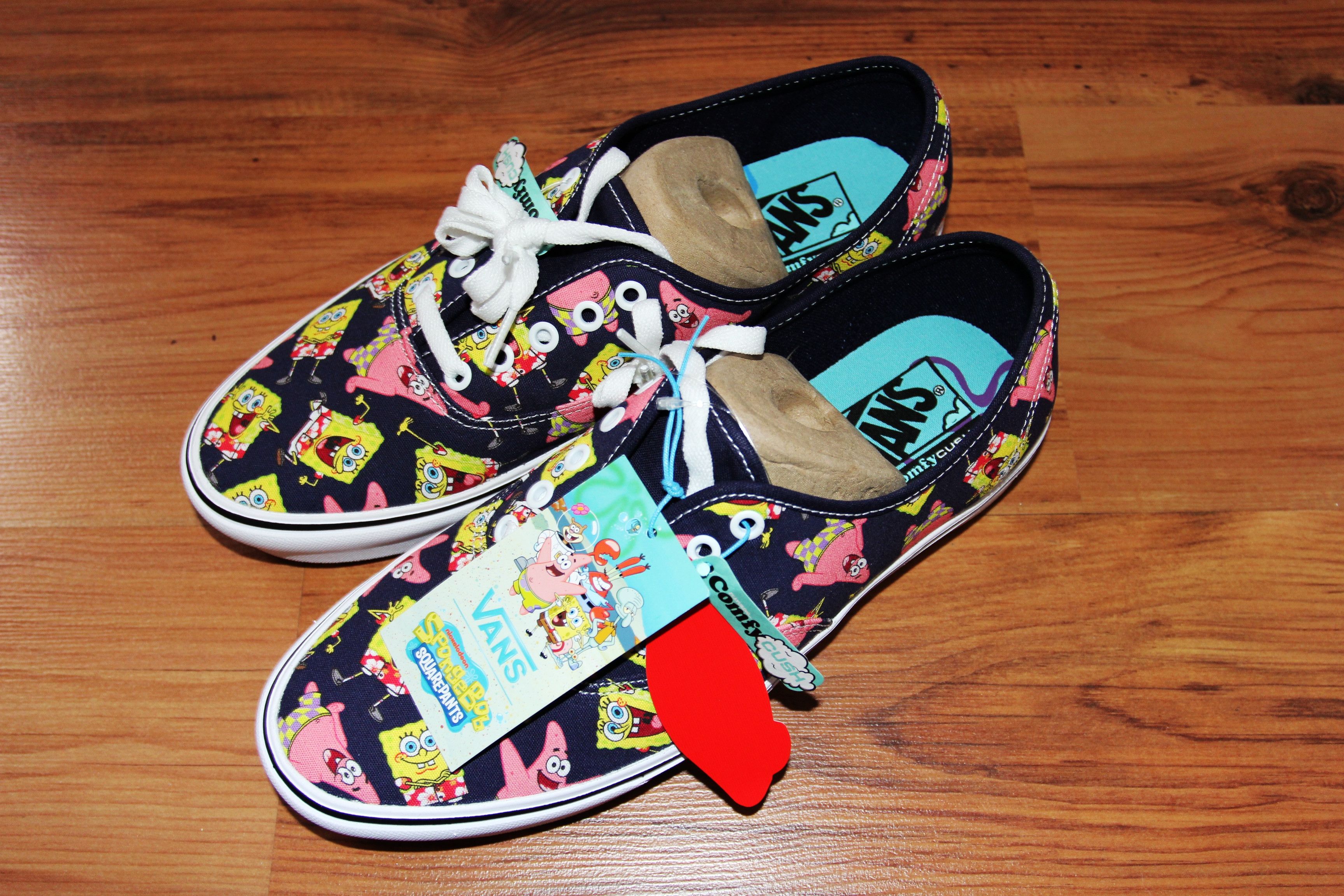 Vans BNWT SS21 VANS x SPONGEBOB COMFYCUSH AUTHENT SNEAKERS 44 Size US 10.5 / EU 43-44 - 2 Thumbnail