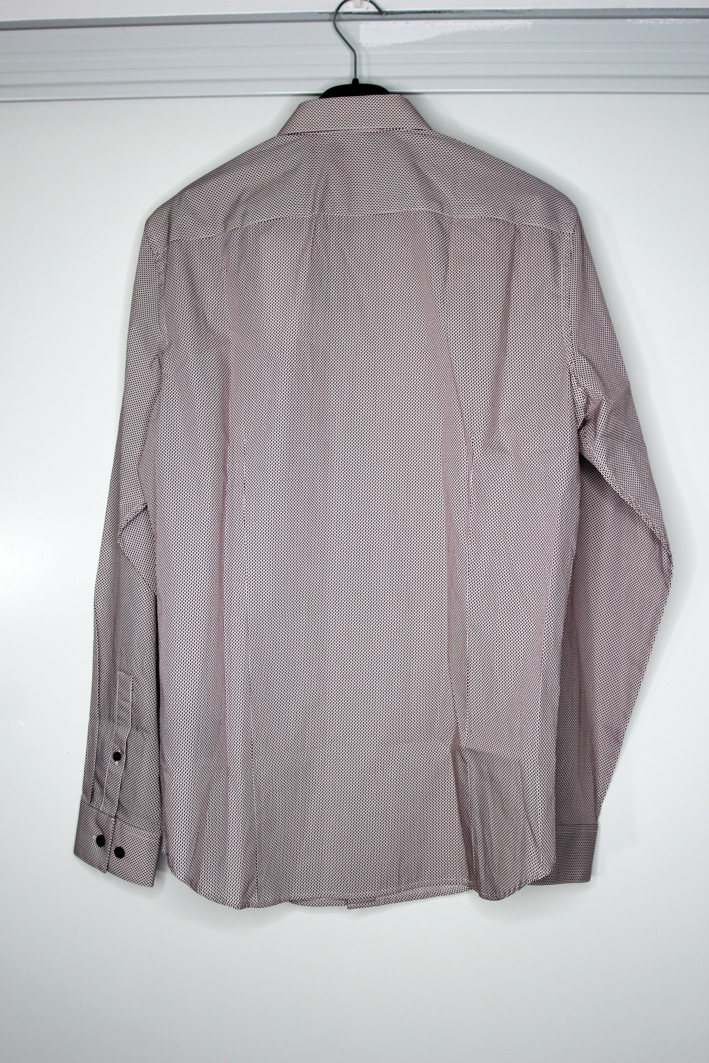 Theory BNWT AW20 THEORY SYLVAIN DK PIMENTO DOUBLE GEOPRINT SHIRT S Size US S / EU 44-46 / 1 - 3 Thumbnail