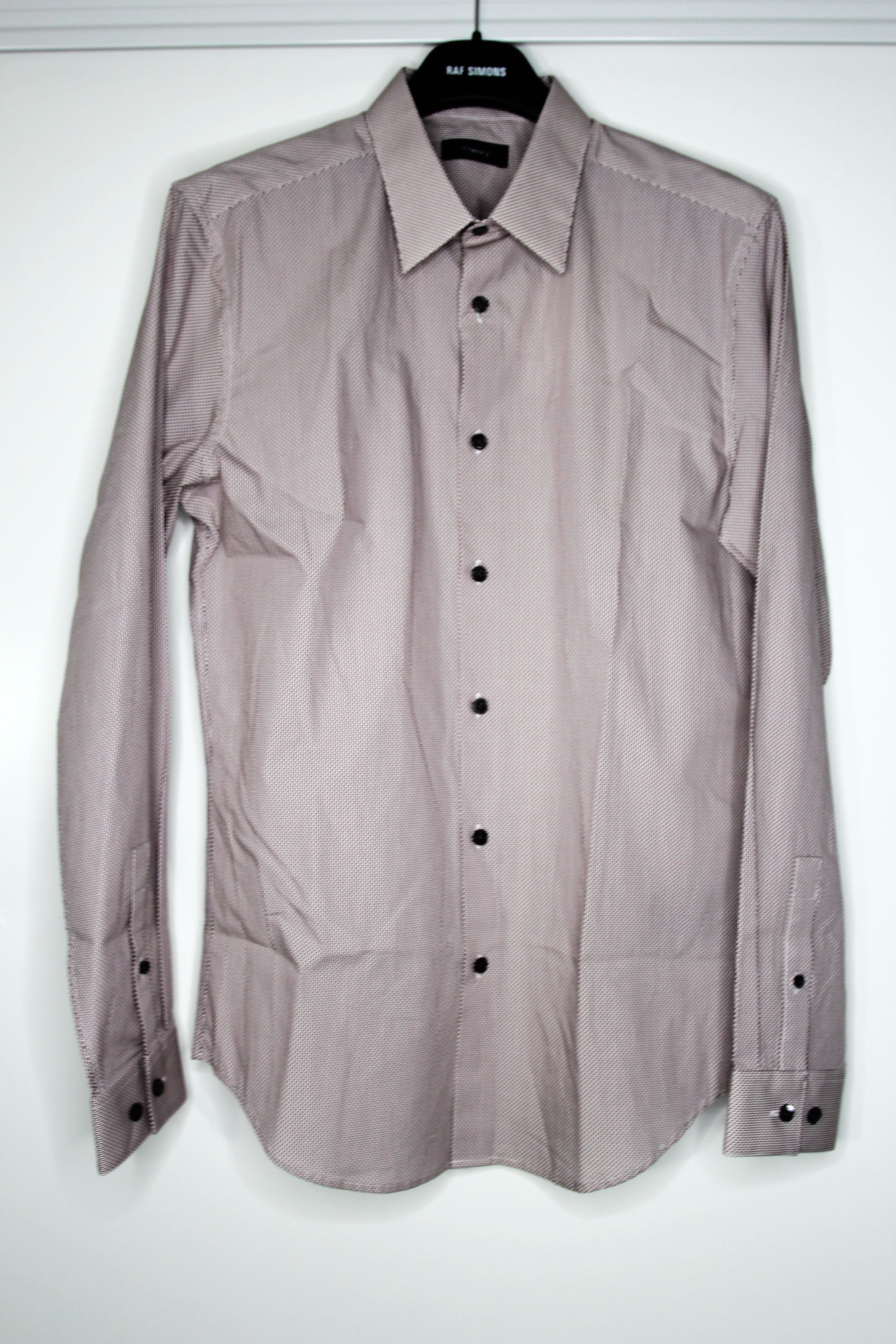 Theory BNWT AW20 THEORY SYLVAIN DK PIMENTO DOUBLE GEOPRINT SHIRT S Size US S / EU 44-46 / 1 - 2 Thumbnail