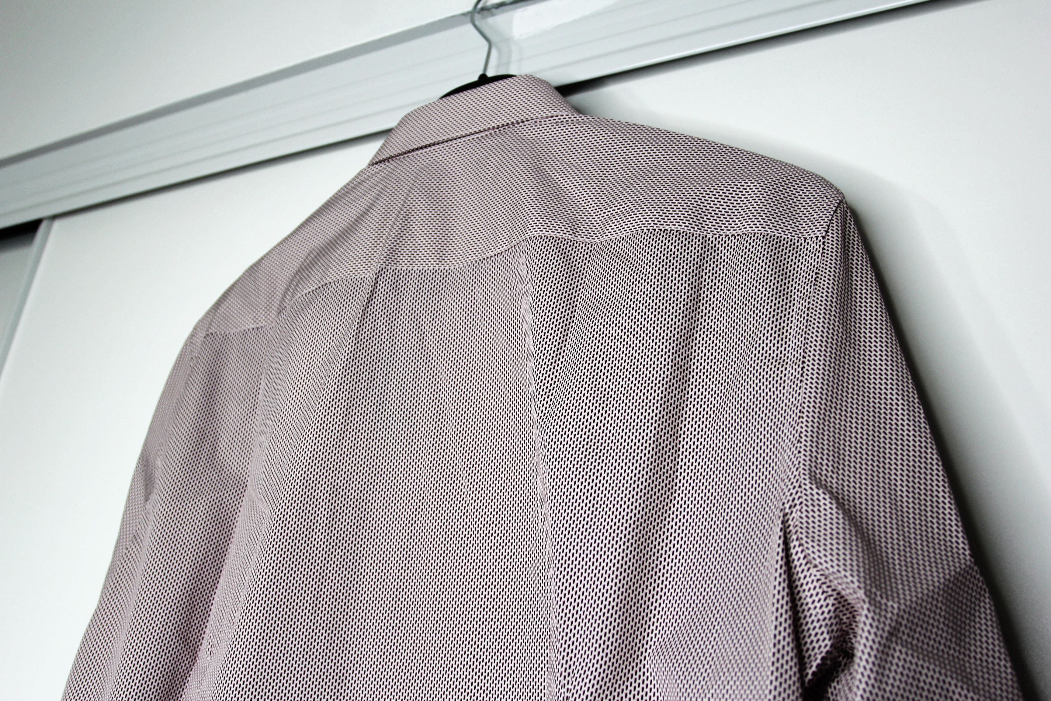 Theory BNWT AW20 THEORY SYLVAIN DK PIMENTO DOUBLE GEOPRINT SHIRT S Size US S / EU 44-46 / 1 - 7 Thumbnail