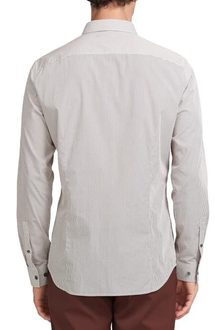 Theory BNWT AW20 THEORY SYLVAIN DK PIMENTO DOUBLE GEOPRINT SHIRT S Size US S / EU 44-46 / 1 - 14 Thumbnail