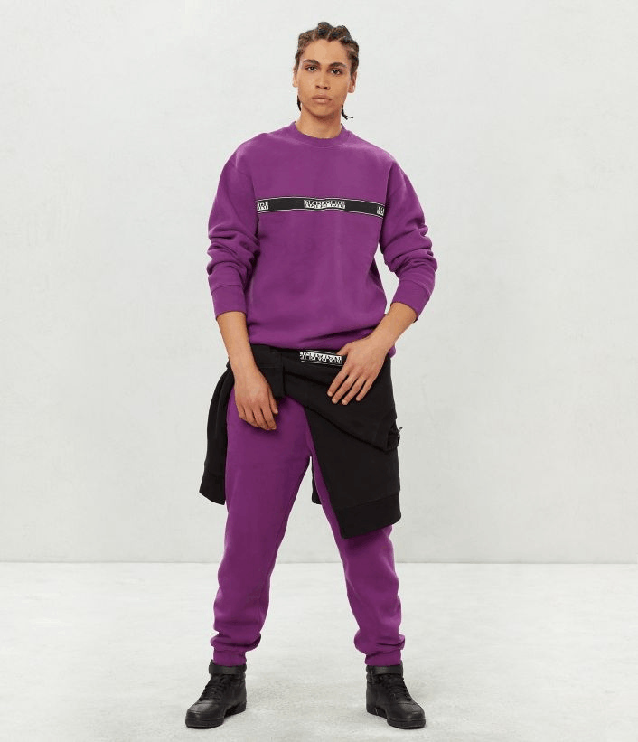 Napapijri DEFECT! BNWT AW18 NAPAPIJRI BUENA SWEATSHIRT VIOLET L Size US L / EU 52-54 / 3 - 1 Thumbnail