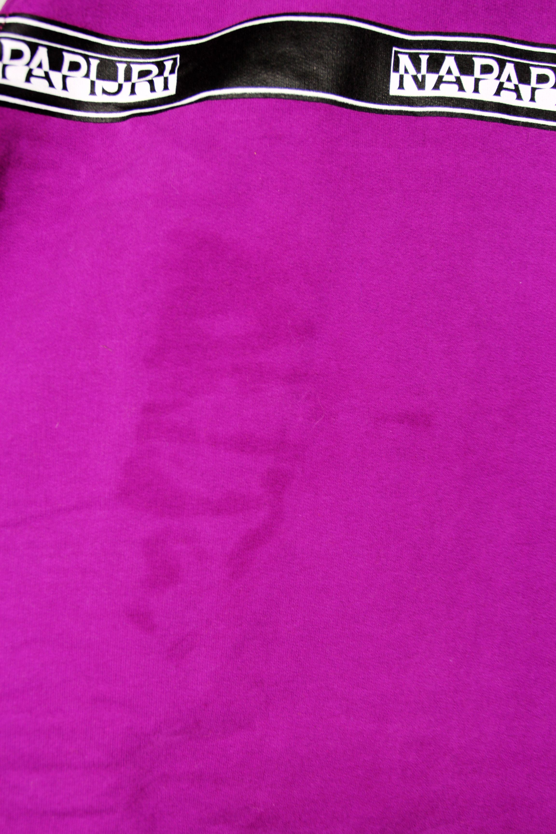 Napapijri DEFECT! BNWT AW18 NAPAPIJRI BUENA SWEATSHIRT VIOLET L Size US L / EU 52-54 / 3 - 17 Thumbnail