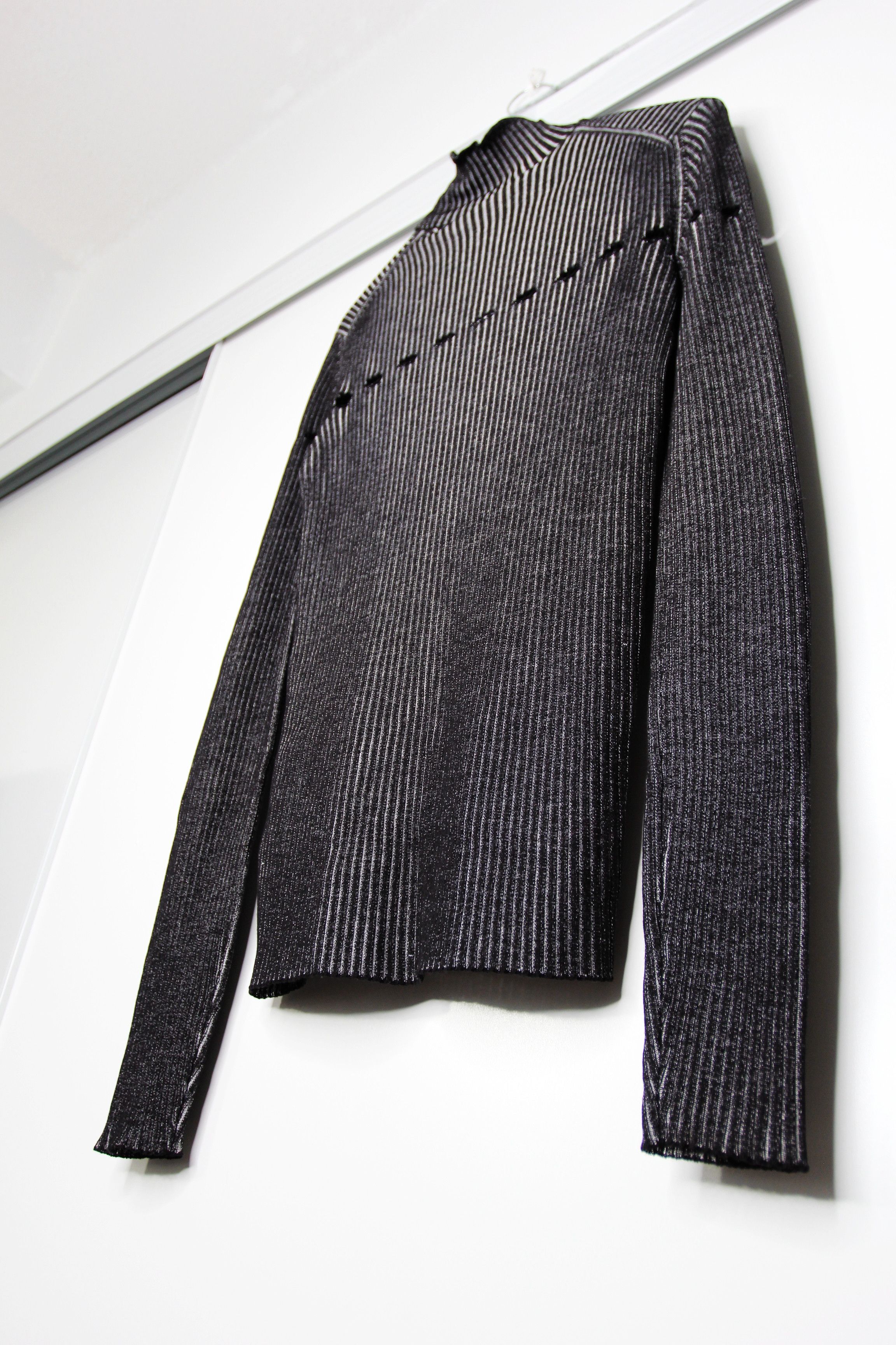 JordanLuca BNWT AW20 JORDANLUCA RIBBED RECYCLED CASHMERE SWEATER L Size US L / EU 52-54 / 3 - 8 Thumbnail