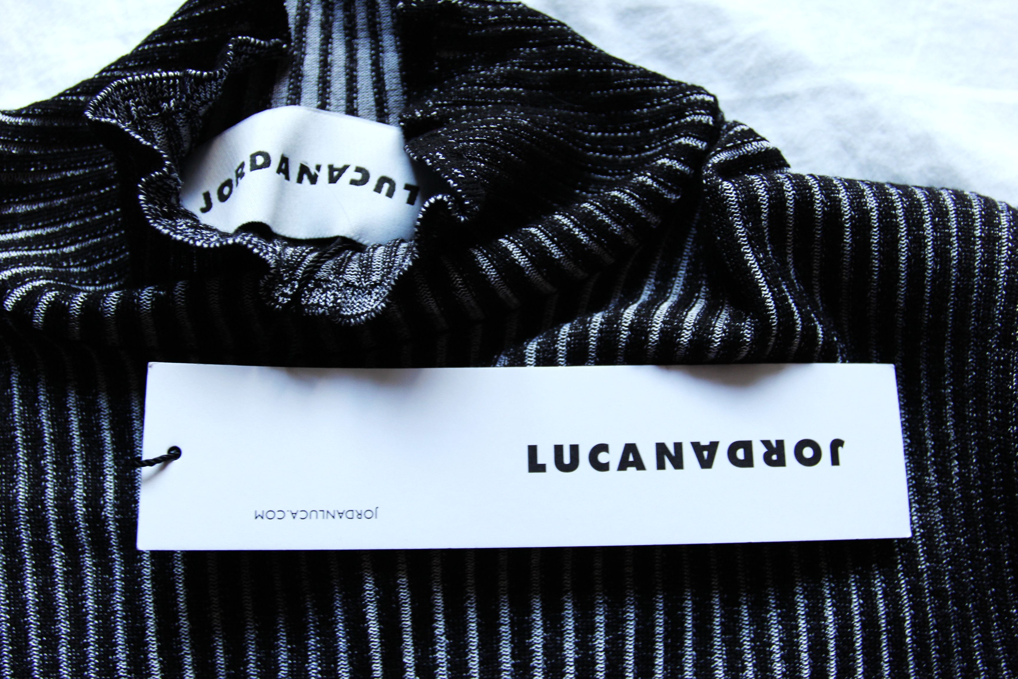 JordanLuca BNWT AW20 JORDANLUCA RIBBED RECYCLED CASHMERE SWEATER L Size US L / EU 52-54 / 3 - 9 Thumbnail