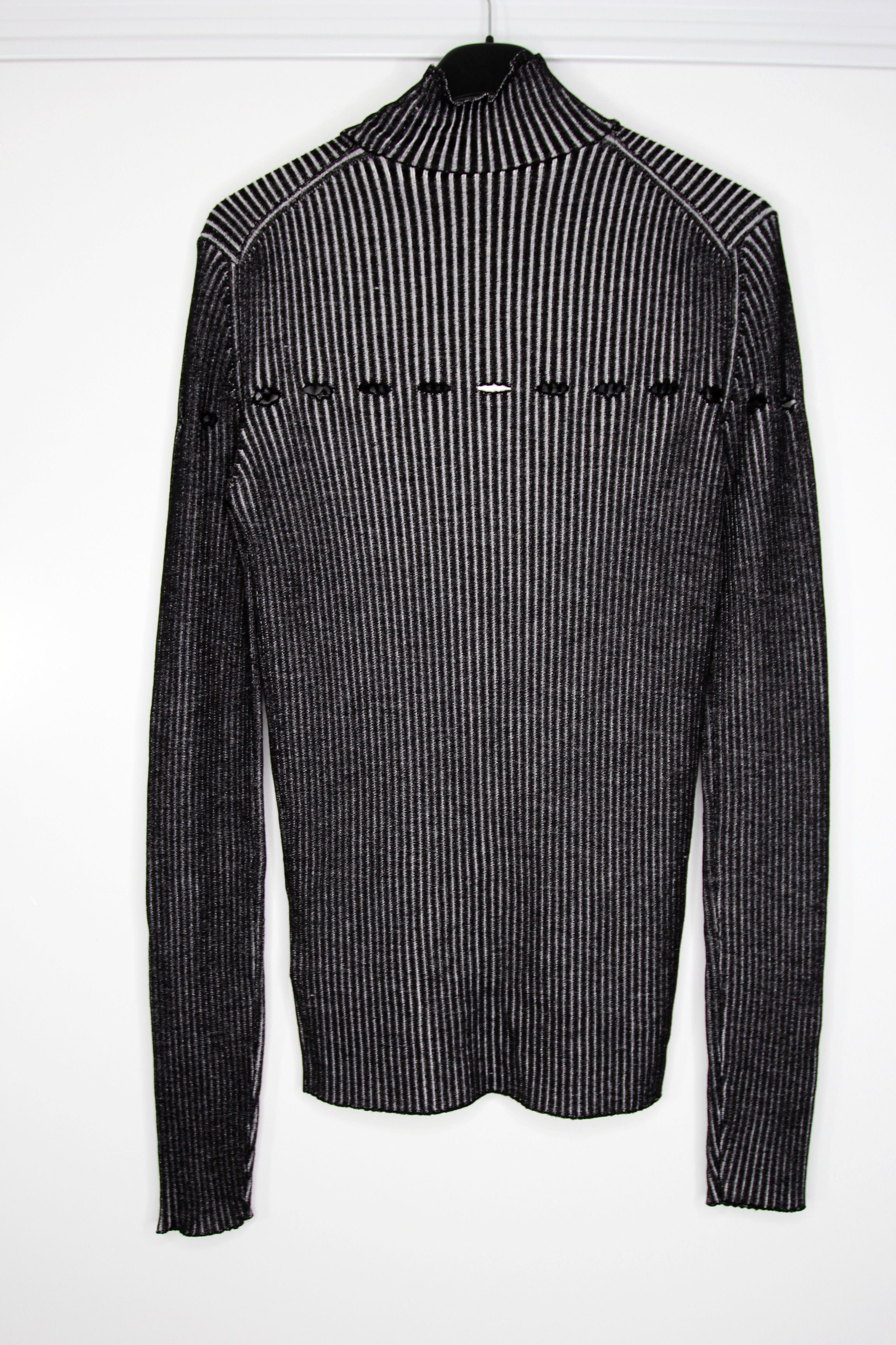 JordanLuca BNWT AW20 JORDANLUCA RIBBED RECYCLED CASHMERE SWEATER L Size US L / EU 52-54 / 3 - 2 Thumbnail