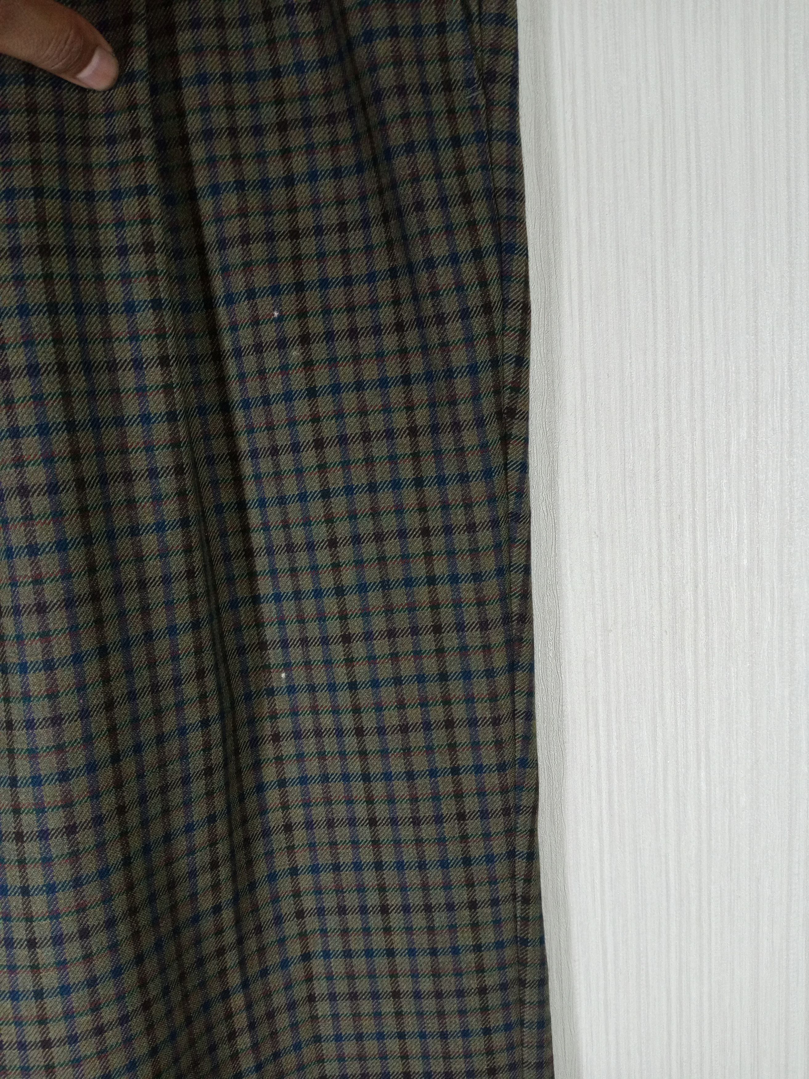 Balenciaga Vintage Balenciaga Paris Plaid Wool Trouser Pants Size US 33 - 7 Thumbnail