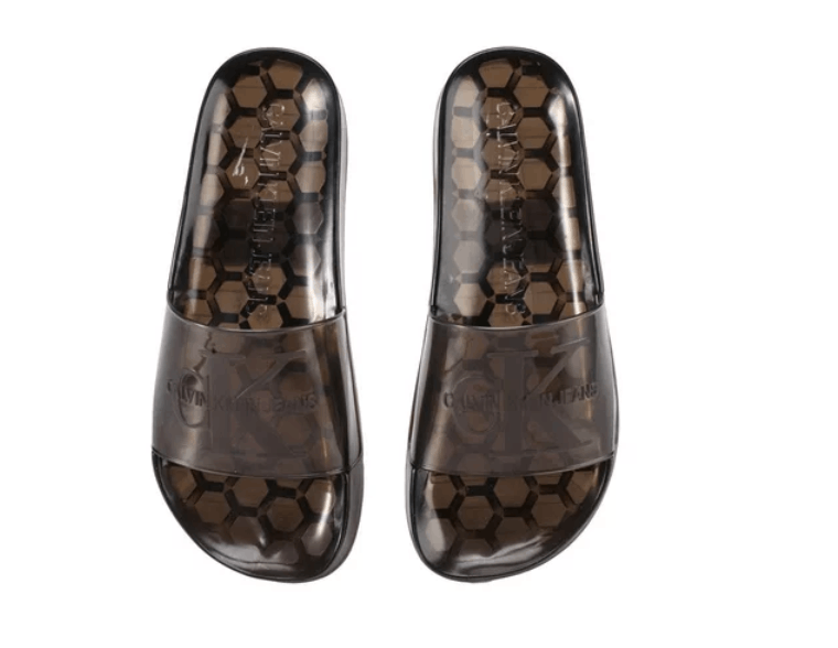 Calvin Klein BNWT SS19 CALVIN KLEIN TRASLUCENT RUBBER SLIDE SANDALS 11.5 Size US 11.5 / EU 44-45 - 9 Thumbnail