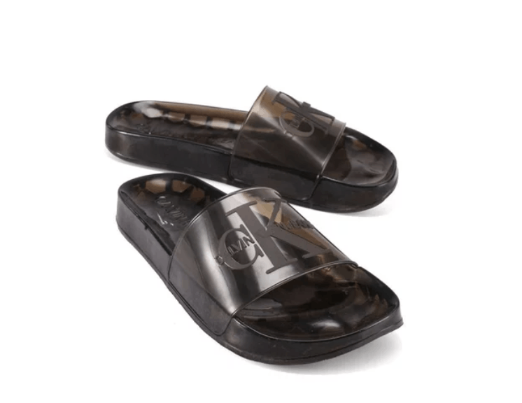 Calvin Klein BNWT SS19 CALVIN KLEIN TRASLUCENT RUBBER SLIDE SANDALS 11.5 Size US 11.5 / EU 44-45 - 8 Thumbnail