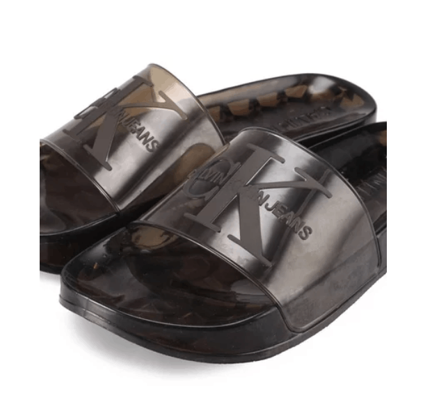 Calvin Klein BNWT SS19 CALVIN KLEIN TRASLUCENT RUBBER SLIDE SANDALS 11.5 Size US 11.5 / EU 44-45 - 10 Thumbnail