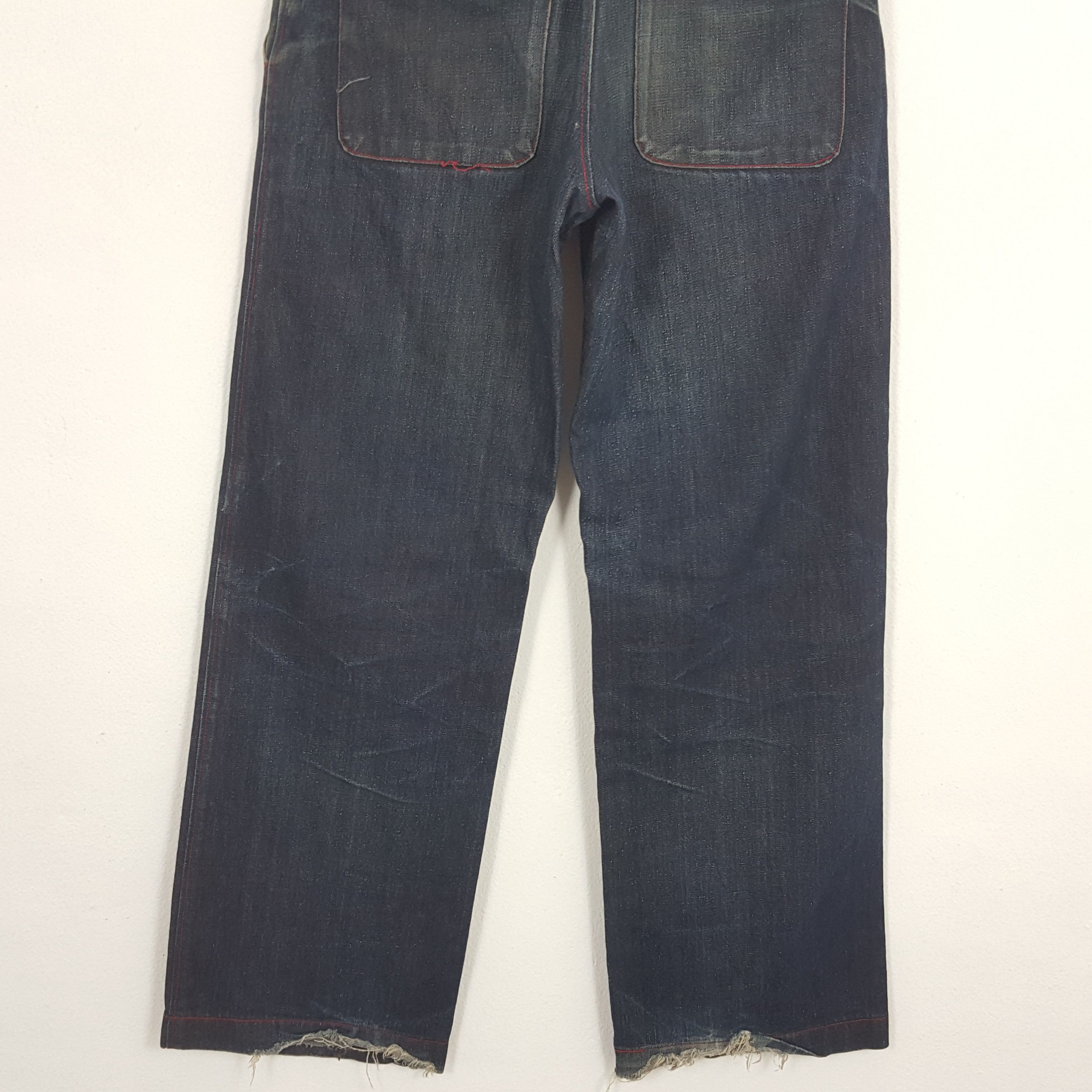 Japanese Brand × PPFM × Vintage Vintage PPFM Japanese Brand Rare Pocket Denim Trousers Pants Size US 30 / EU 46 - 6 Thumbnail