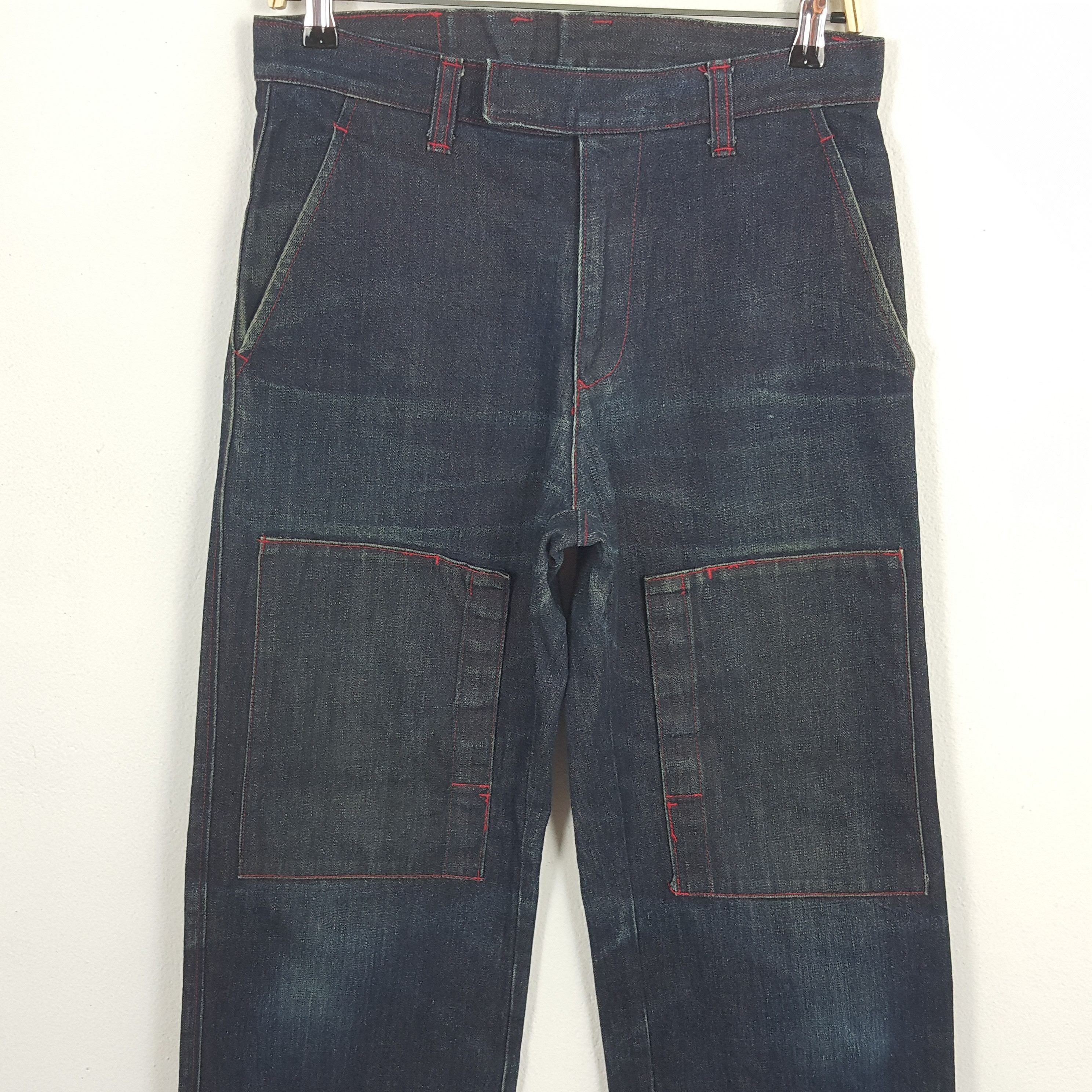 Japanese Brand × PPFM × Vintage Vintage PPFM Japanese Brand Rare Pocket Denim Trousers Pants Size US 30 / EU 46 - 2 Thumbnail